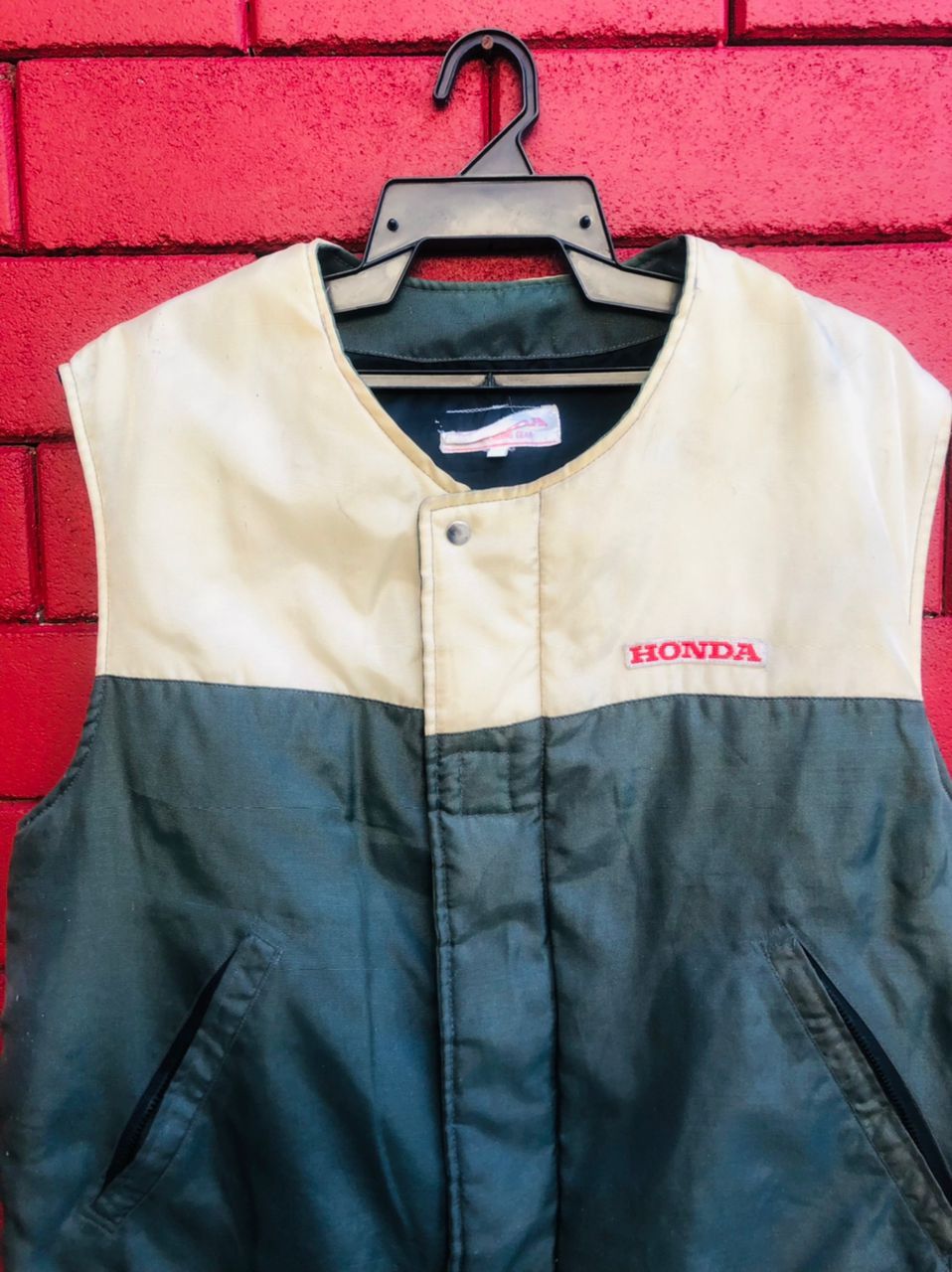Honda Vintage Honda Japanese Designer Fashion Style Vest Size US L / EU 52-54 / 3 - 3 Thumbnail