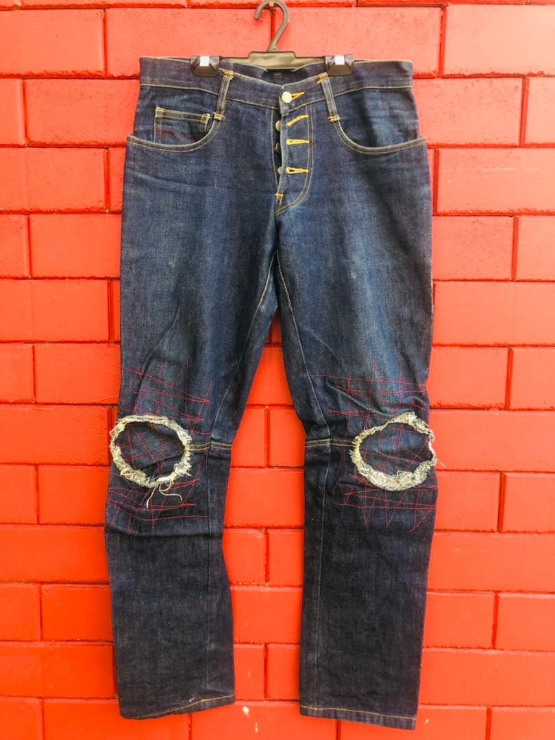 Japanese Brand × Vintage Vintage Nemetu Japanese Distressed Designer Fashion Style Size US 32 / EU 48 - 1 Thumbnail