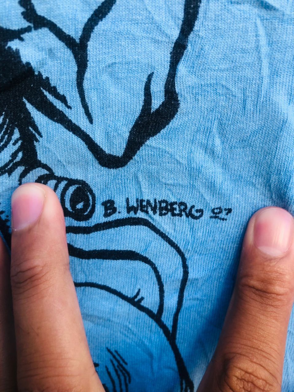 Japanese Brand × Vintage Vintage 90s B. Wenberg Designer Streetwear Fashion Style Size US L / EU 52-54 / 3 - 6 Thumbnail