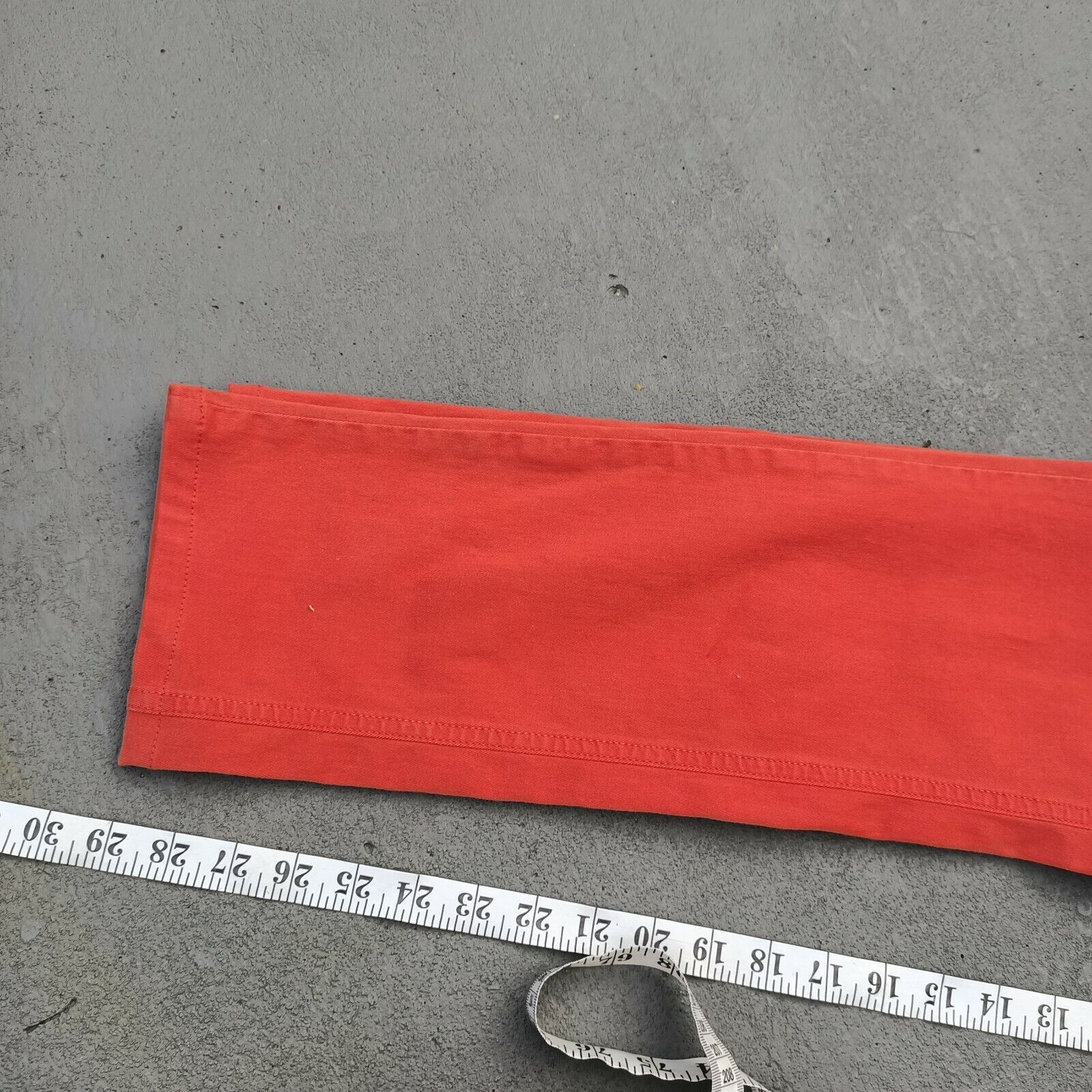 Designer × Gant Gant Jeans Orange Denim High Waist Skinny Leg Cotton Size 32" / US 10 / IT 46 - 9 Thumbnail