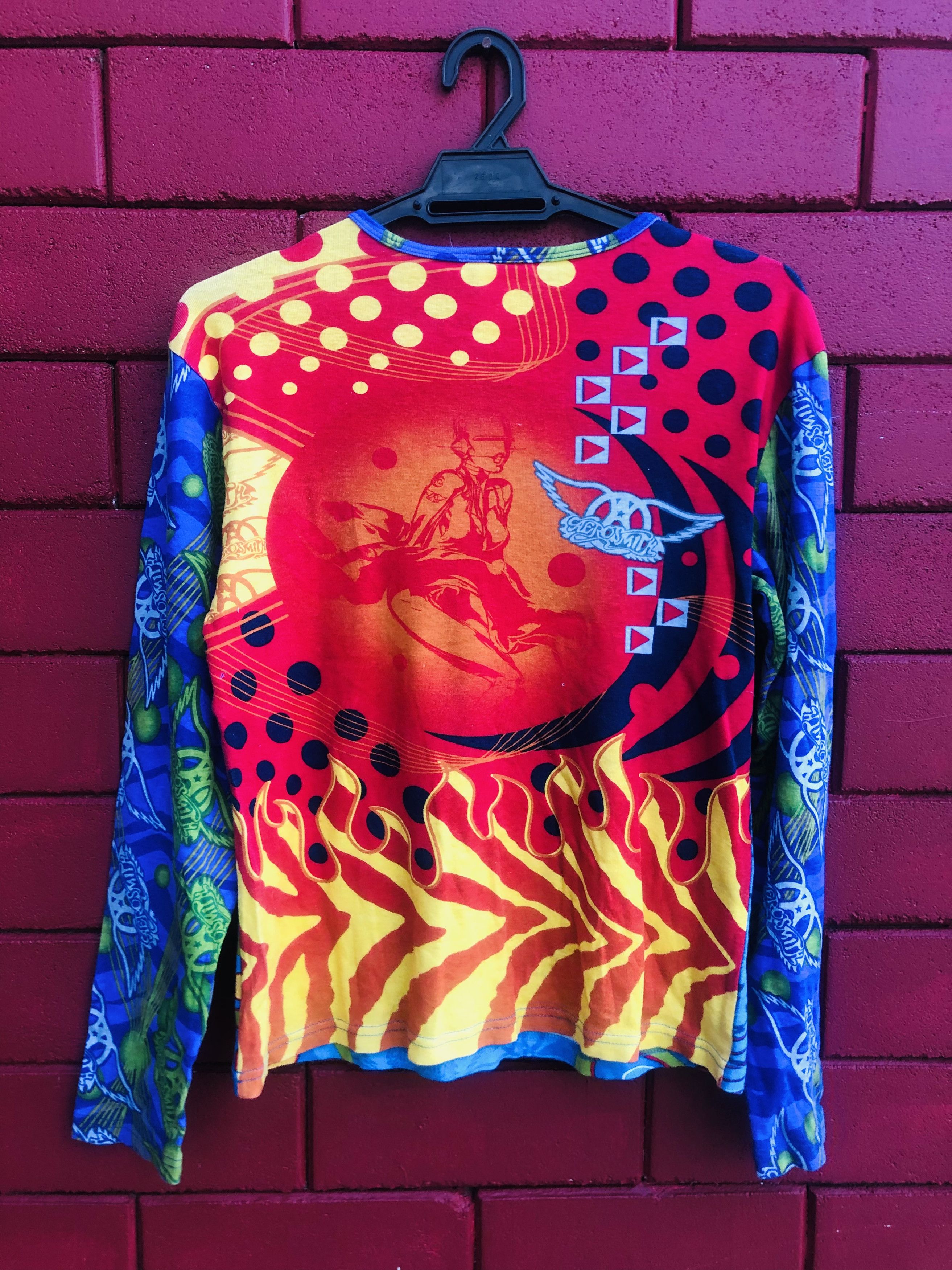 Band Tees Vintage Aerosmith Band Music Streetwear Fashion Style Size US S / EU 44-46 / 1 - 2 Thumbnail