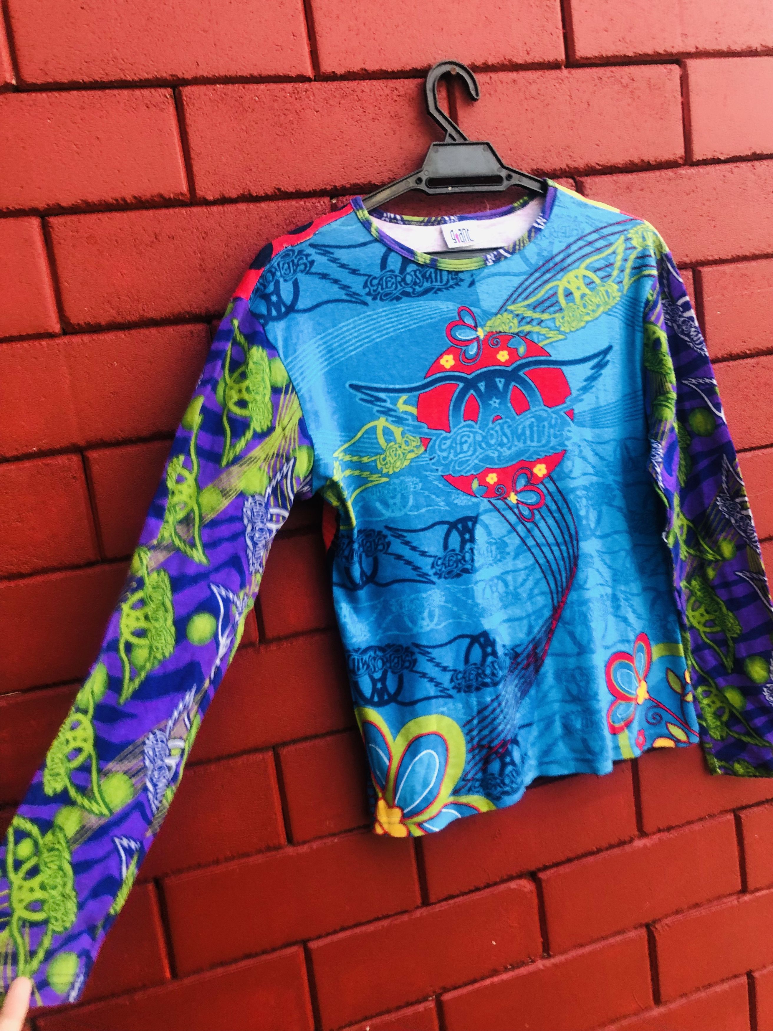 Band Tees Vintage Aerosmith Band Music Streetwear Fashion Style Size US S / EU 44-46 / 1 - 5 Thumbnail