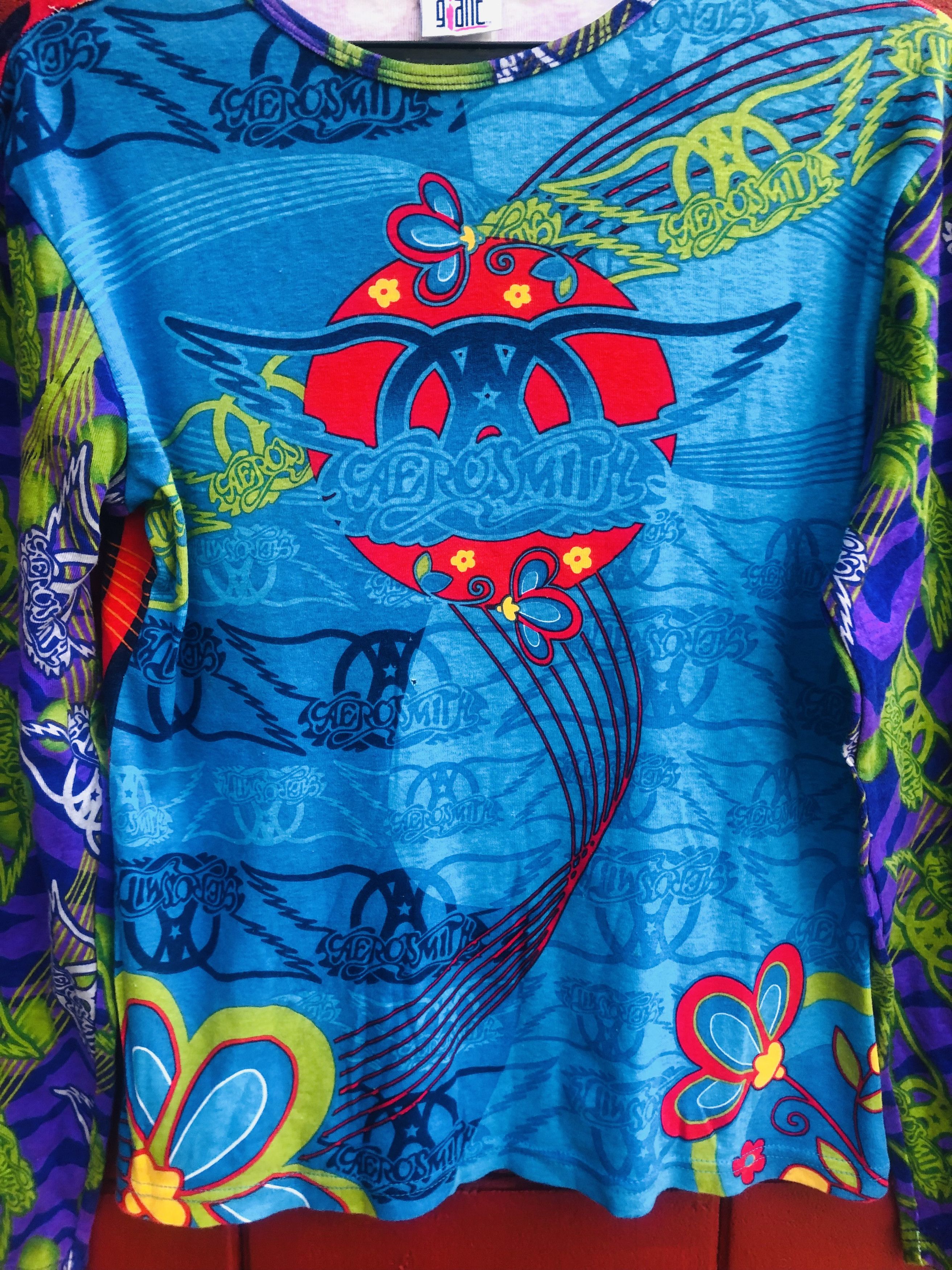 Band Tees Vintage Aerosmith Band Music Streetwear Fashion Style Size US S / EU 44-46 / 1 - 4 Thumbnail