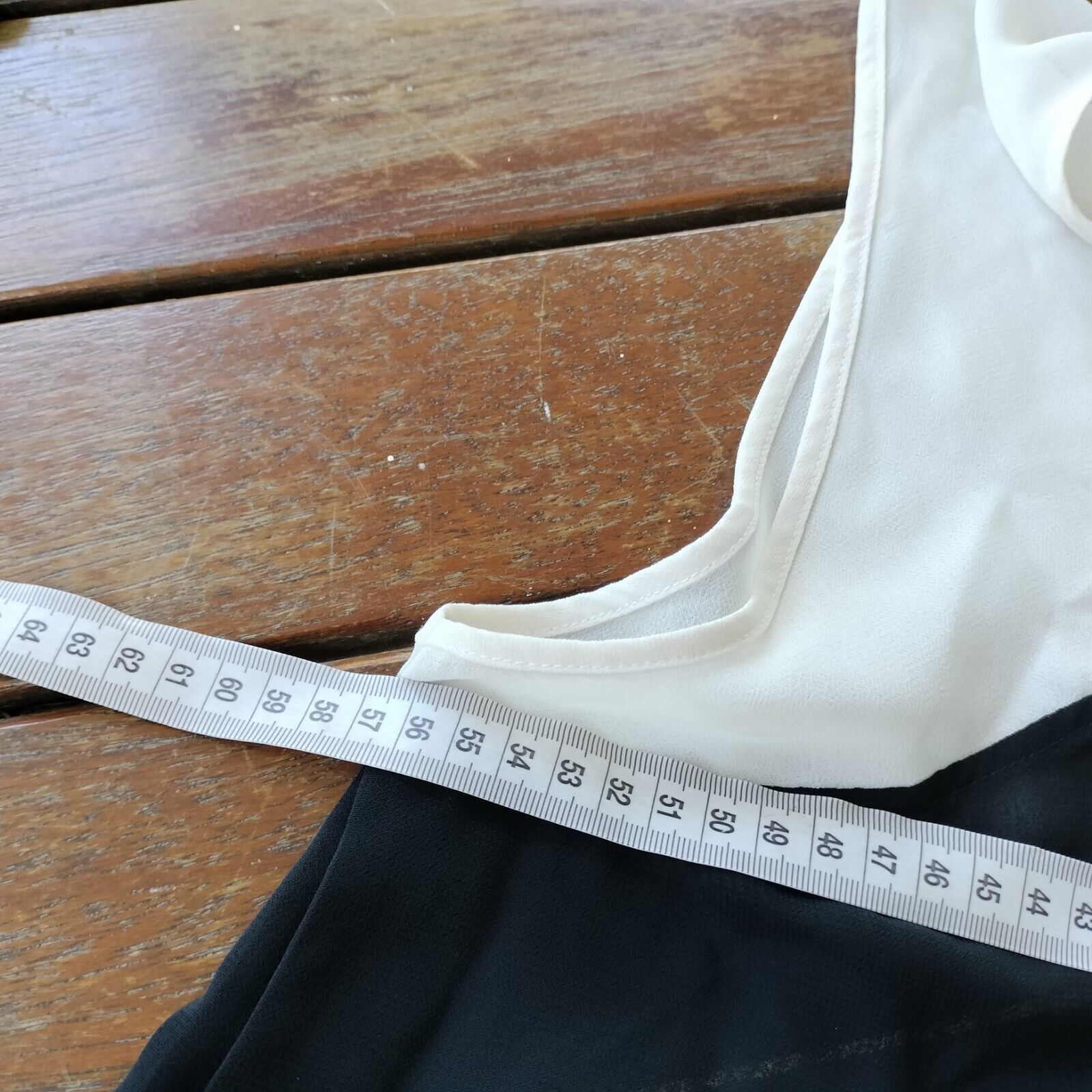 Designer × French Connection French Connection Size L 14 Singlet Top Black White Contrast Size L / US 10 / IT 46 - 8 Thumbnail