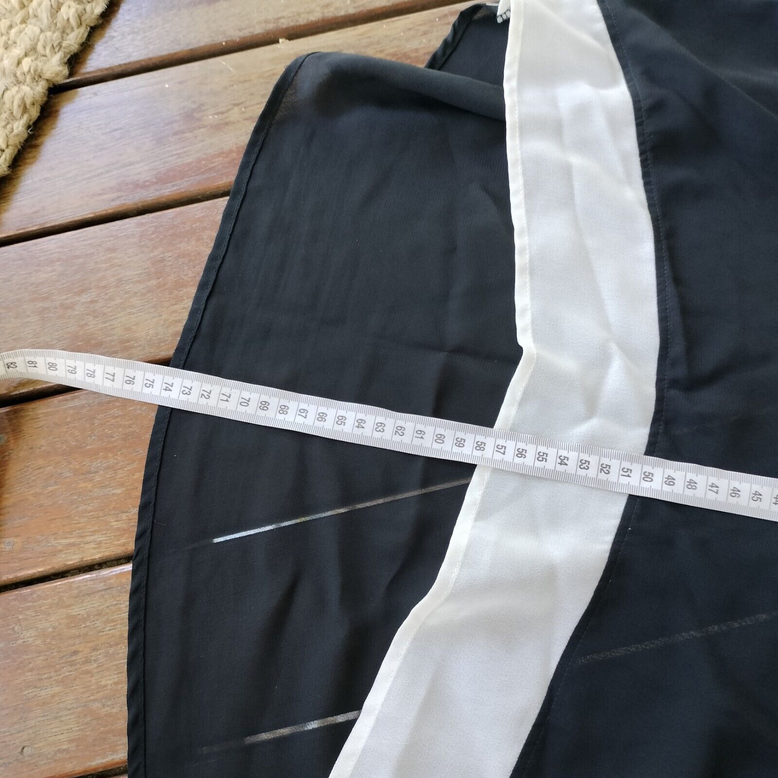 Designer × French Connection French Connection Size L 14 Singlet Top Black White Contrast Size L / US 10 / IT 46 - 9 Thumbnail