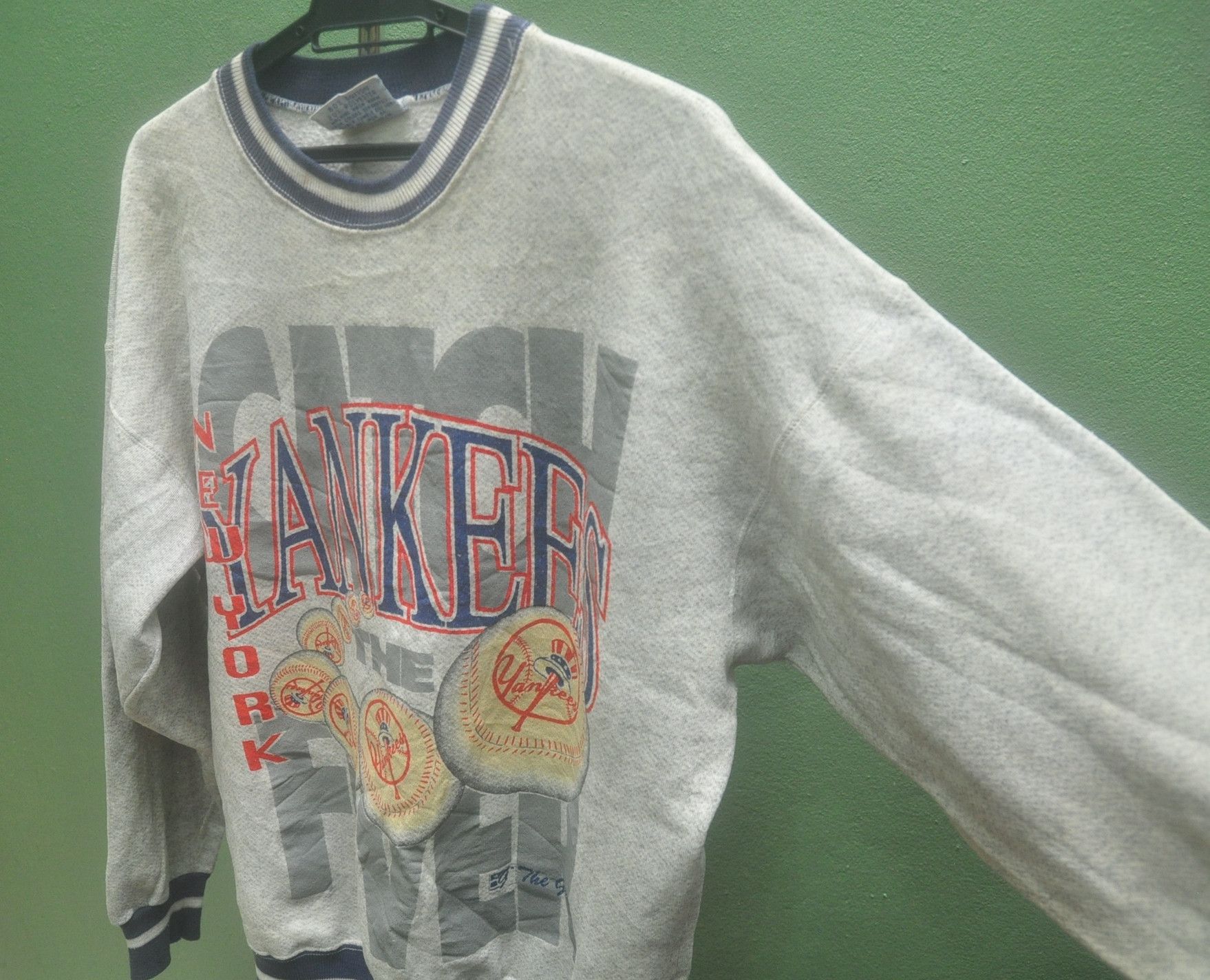 Japanese Brand × New York Yankees Vintage Yankees The Giant Baseball Travis Scott Fashion Size US L / EU 52-54 / 3 - 4 Thumbnail
