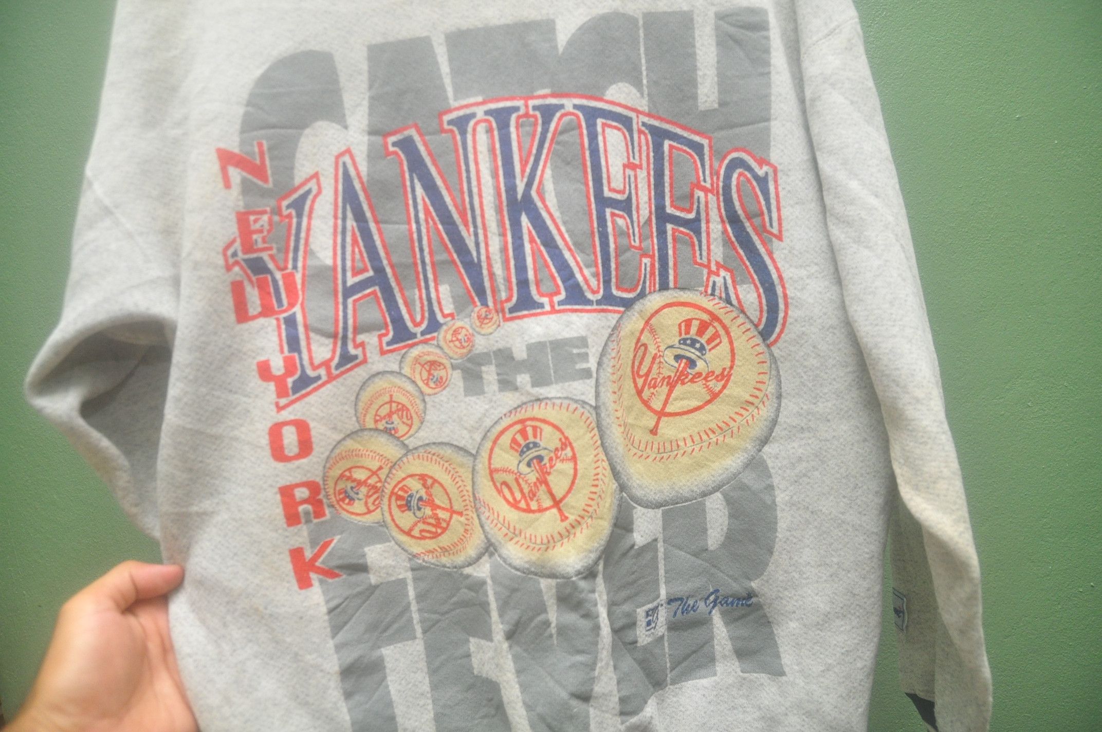 Japanese Brand × New York Yankees Vintage Yankees The Giant Baseball Travis Scott Fashion Size US L / EU 52-54 / 3 - 5 Thumbnail