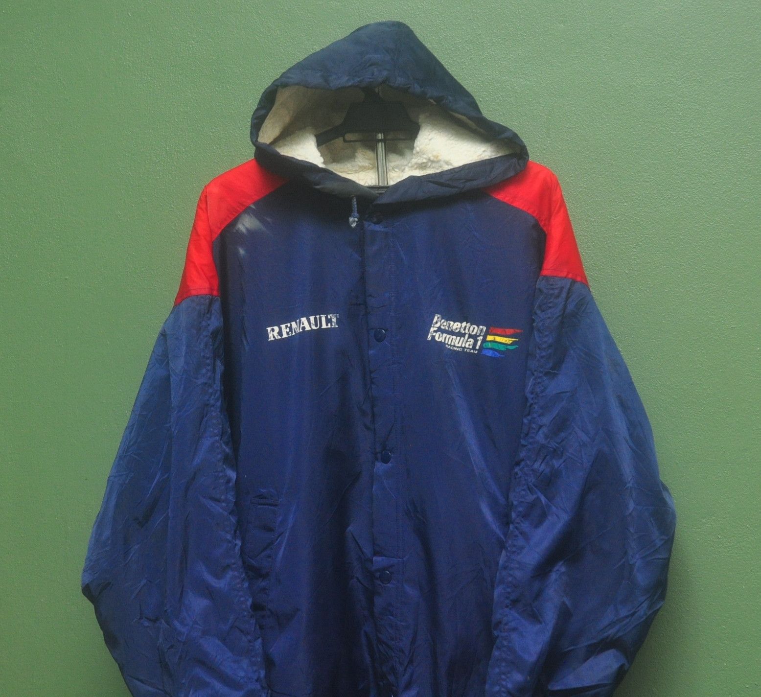 Benetton × Japanese Brand Vintage Benetton Formula One 1 Travis Scott Fashion Style Size US L / EU 52-54 / 3 - 3 Thumbnail