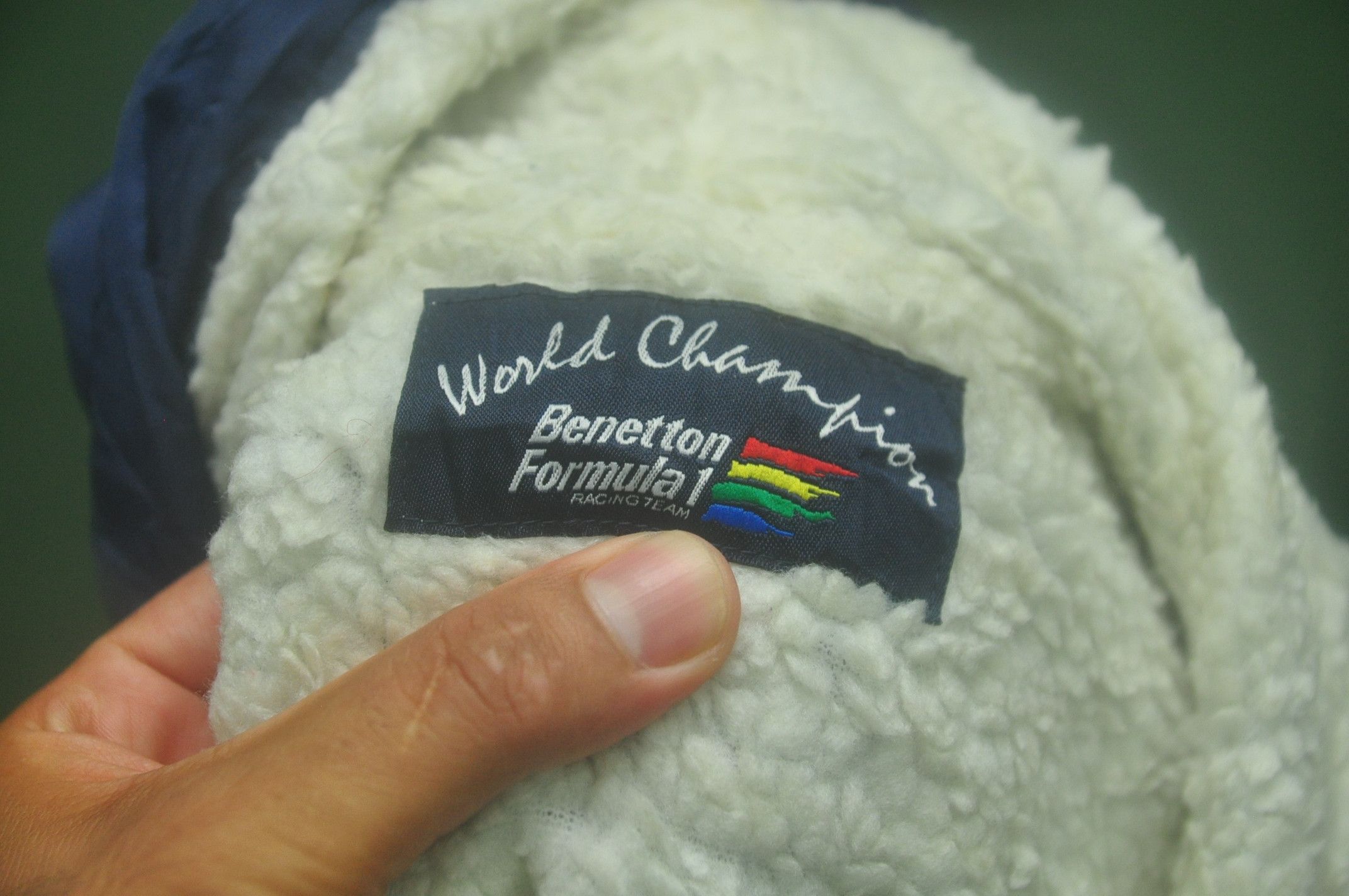 Benetton × Japanese Brand Vintage Benetton Formula One 1 Travis Scott Fashion Style Size US L / EU 52-54 / 3 - 8 Thumbnail
