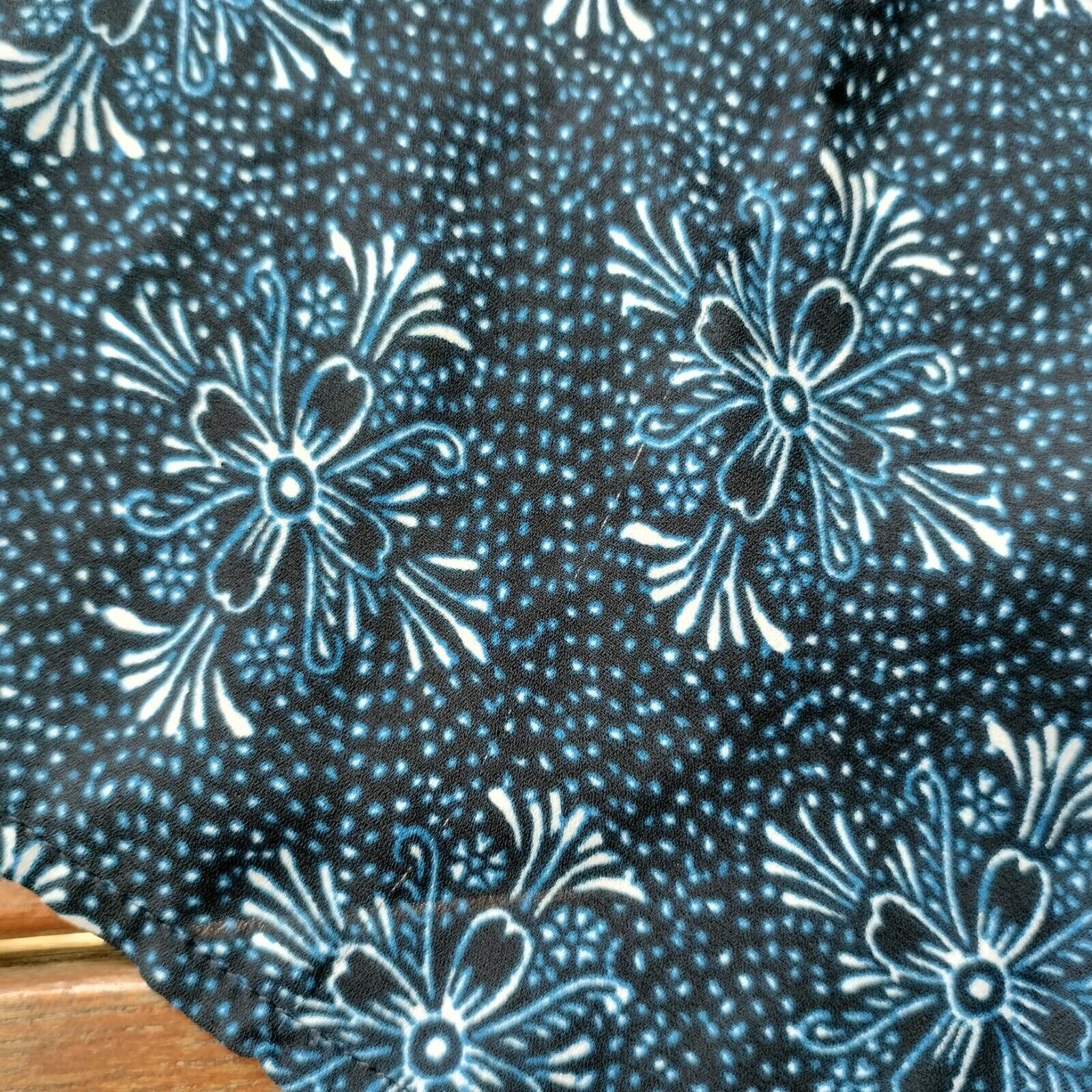 Cotton On Cotton On Top Blue Floral Halter Singlet Sleeveless Size L / US 10 / IT 46 - 9 Thumbnail
