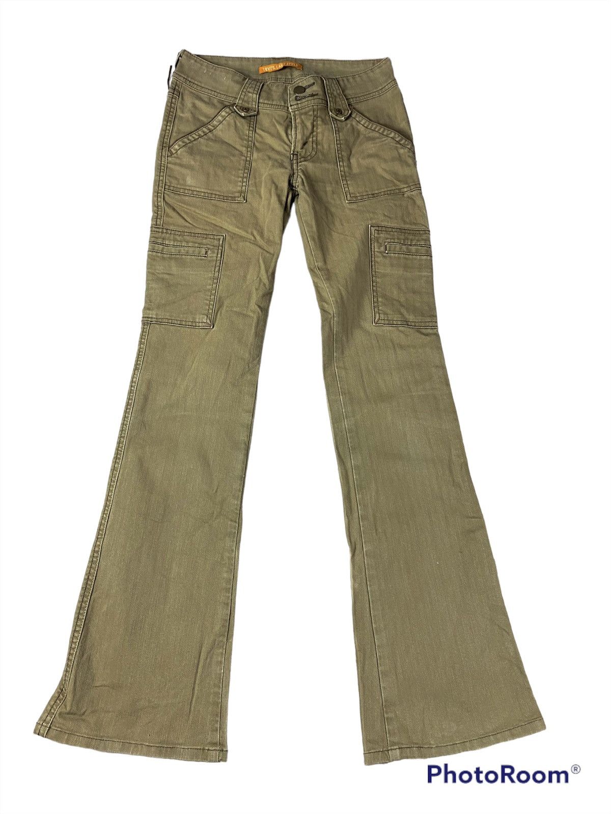 Levi's 🔥HOT LADY🔥 Levi’s Lady style cargo jeans bootcut Size 26" / US 2 / IT 38 - 7 Thumbnail