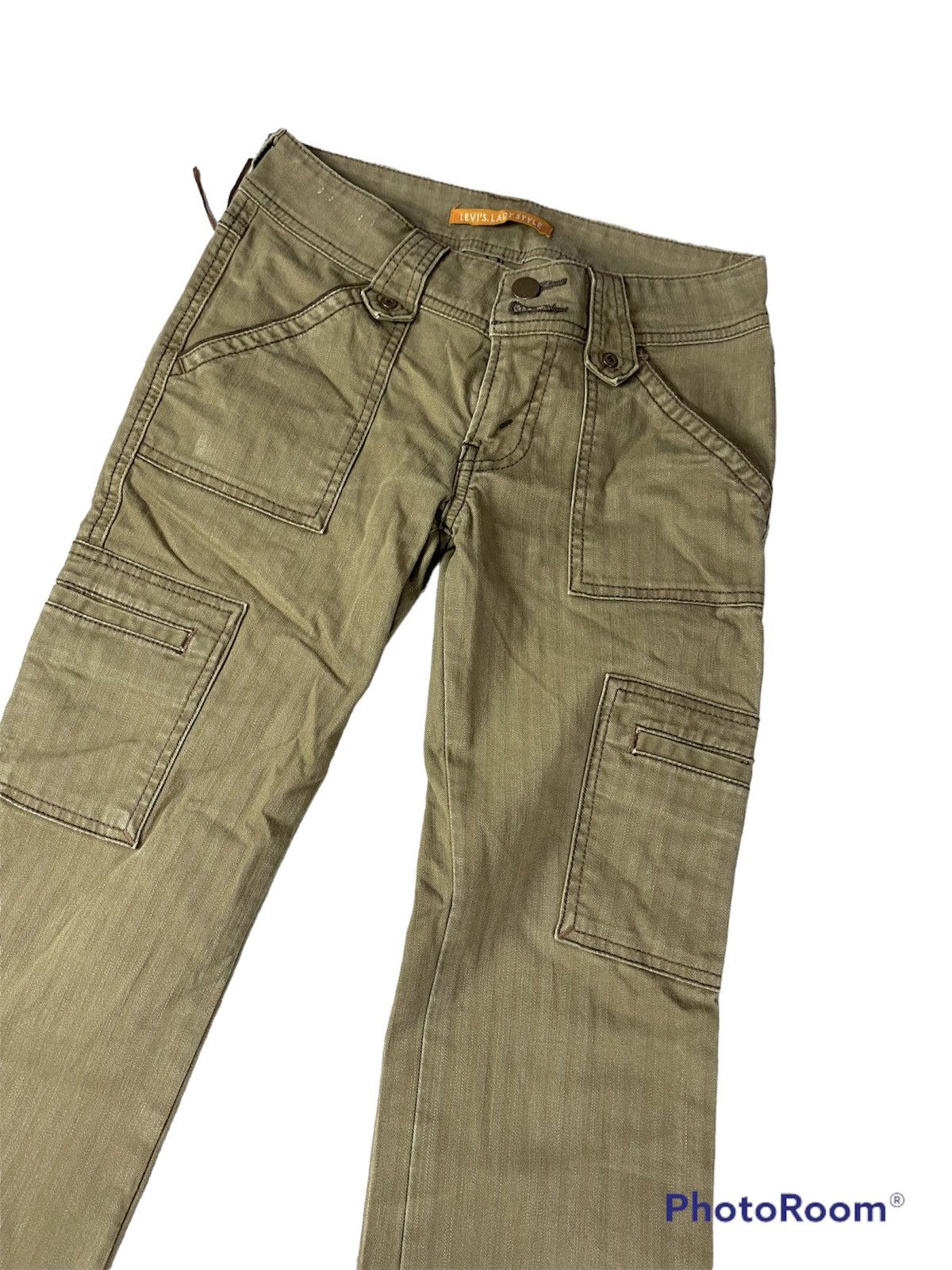Levi's 🔥HOT LADY🔥 Levi’s Lady style cargo jeans bootcut Size 26" / US 2 / IT 38 - 6 Thumbnail