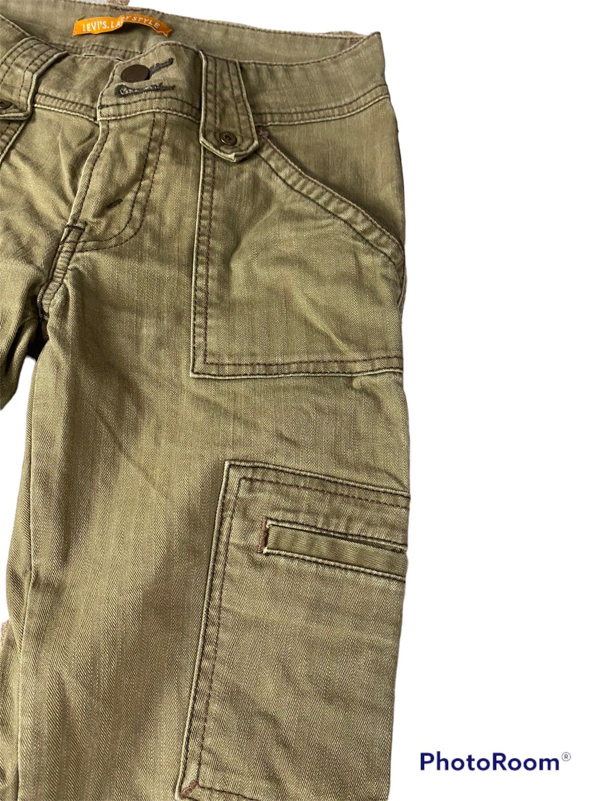 Levi's 🔥HOT LADY🔥 Levi’s Lady style cargo jeans bootcut Size 26" / US 2 / IT 38 - 10 Thumbnail