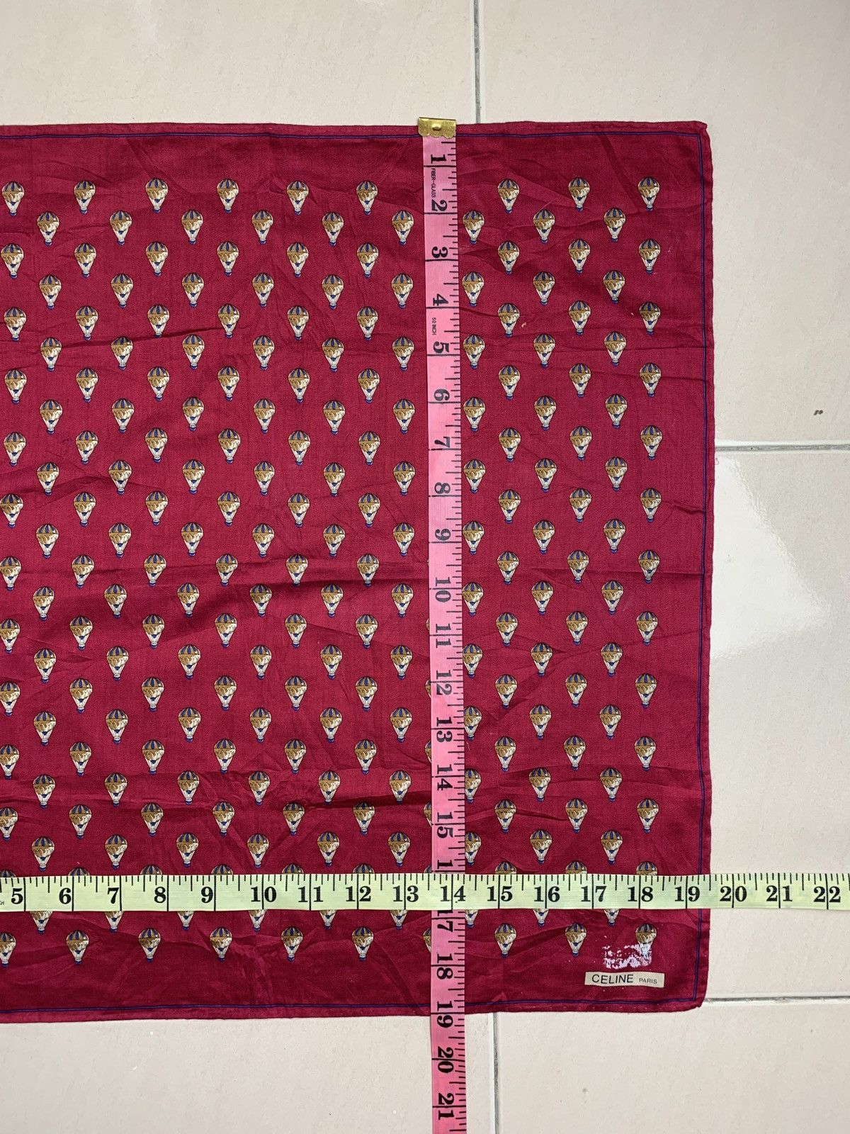 Celine Celine Handkerchief Pocketsquares Size ONE SIZE - 8 Thumbnail