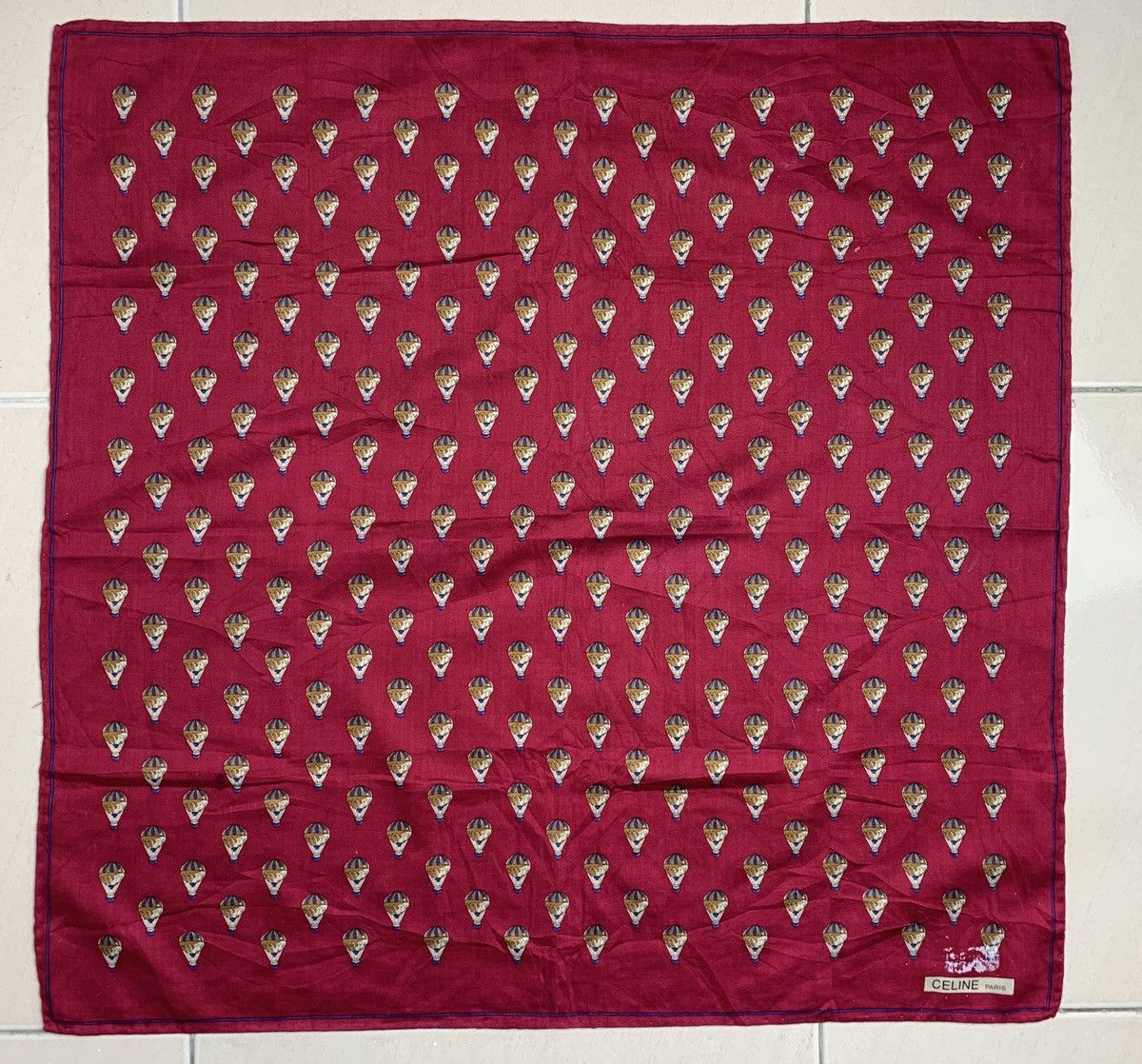 Celine Celine Handkerchief Pocketsquares Size ONE SIZE - 3 Thumbnail