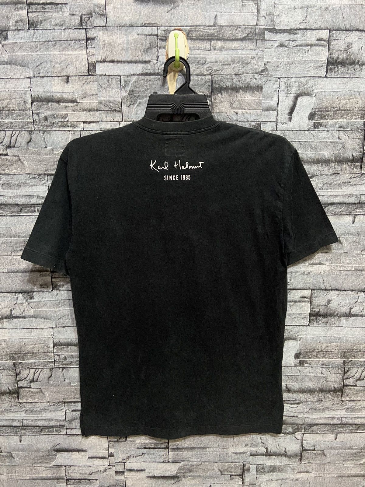 Japanese Brand Vintage Karl Helmut t shirt spell out small design fit M Size US M / EU 48-50 / 2 - 6 Thumbnail