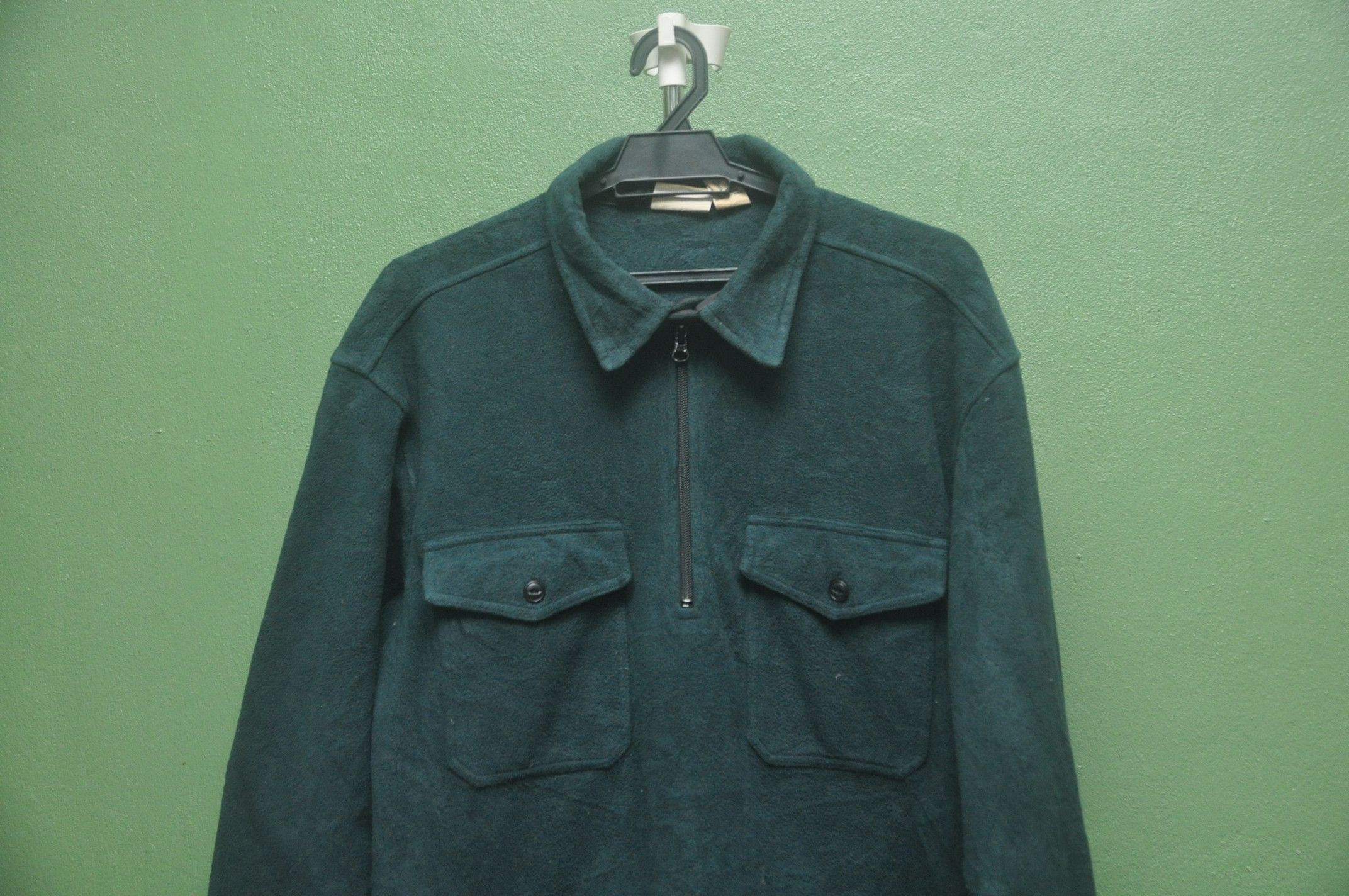 L.L. Bean × Vintage Rare Vintage 90s L.L. Bean Fleece Sweatshirt / Embroidered Size US L / EU 52-54 / 3 - 3 Thumbnail