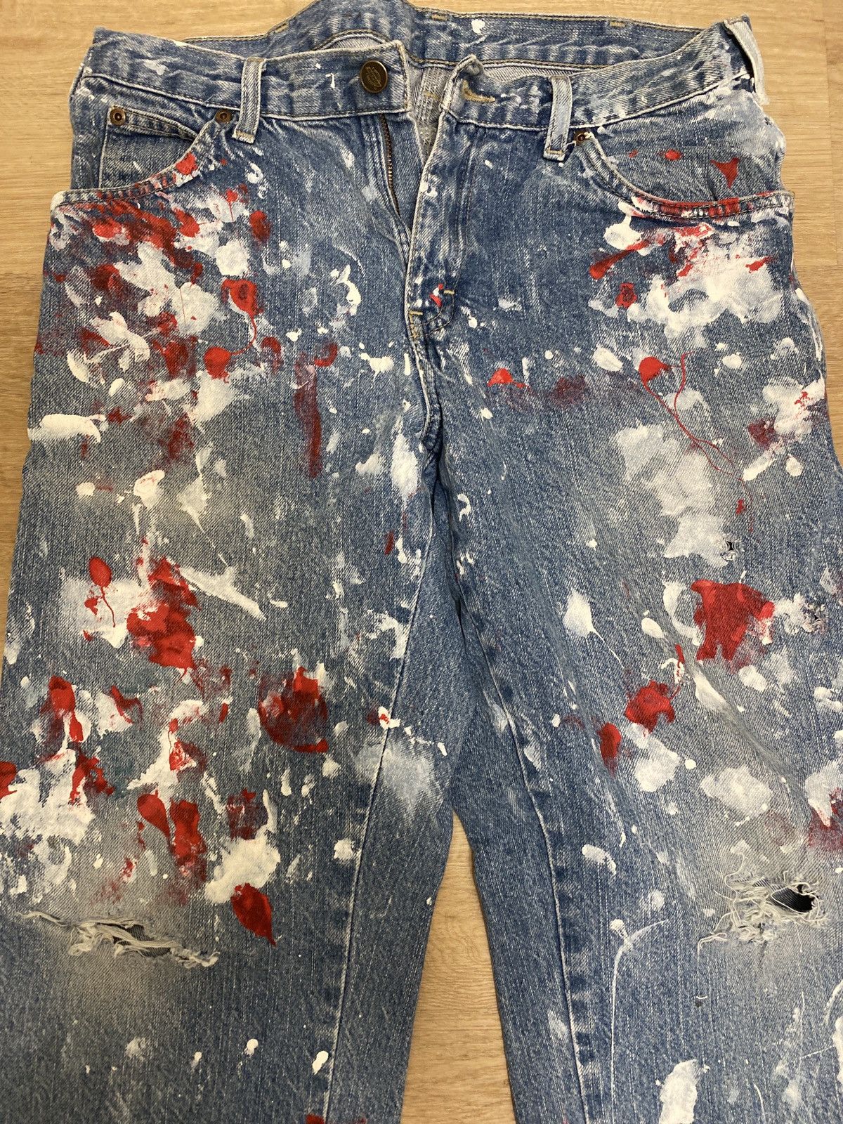 Custom Paint Jeans
