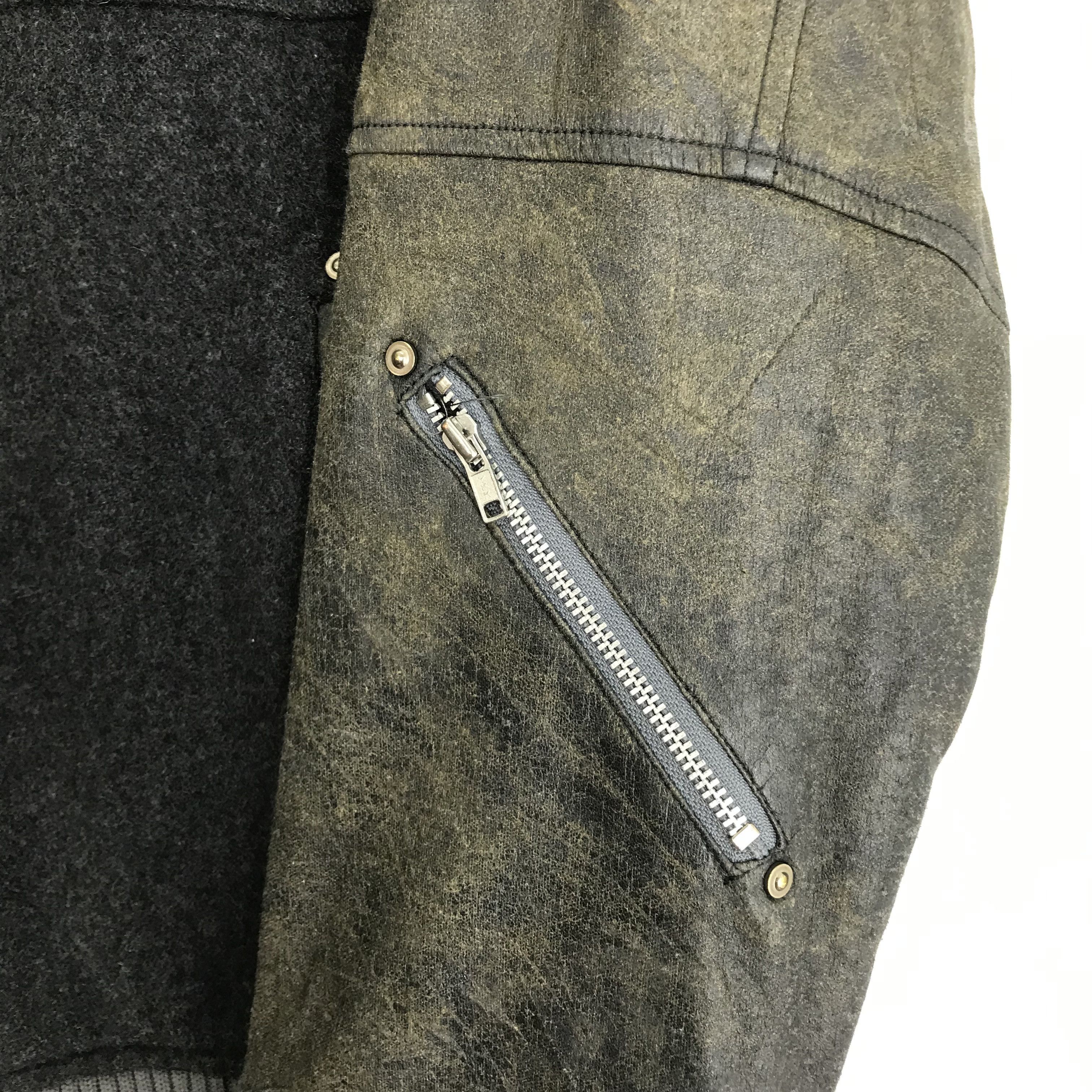 Beauty Beast Japanese Brand Milkboy Stylish Punk Rock Wool Jacket Size US M / EU 48-50 / 2 - 5 Thumbnail