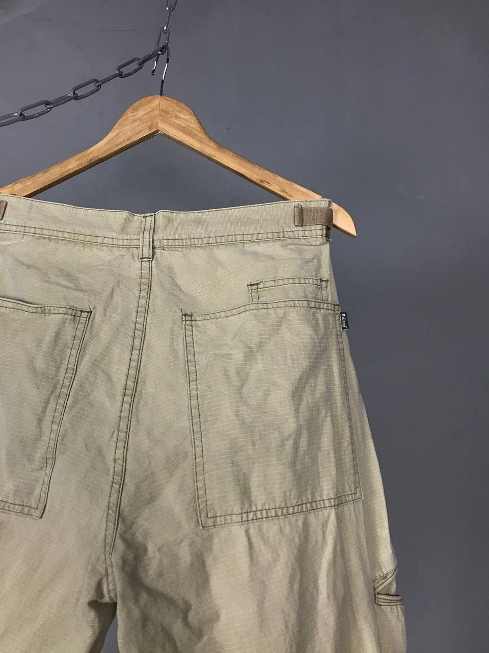 Stussy Stussy vintage streetwear multi pocket pants Size US 33 - 7 Thumbnail