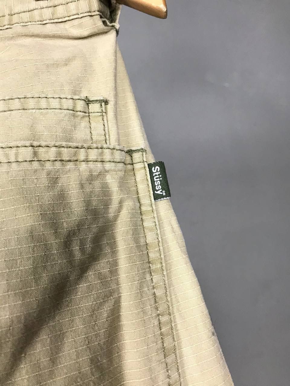 Stussy Stussy vintage streetwear multi pocket pants Size US 33 - 8 Thumbnail