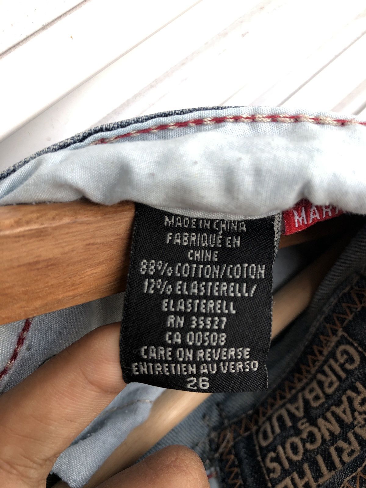 Japanese Brand × Marithe + Francois Girbaud × Vintage Vintage Marithe Francois Girbaud Denim /HystericKapital Size US 31 - 7 Thumbnail