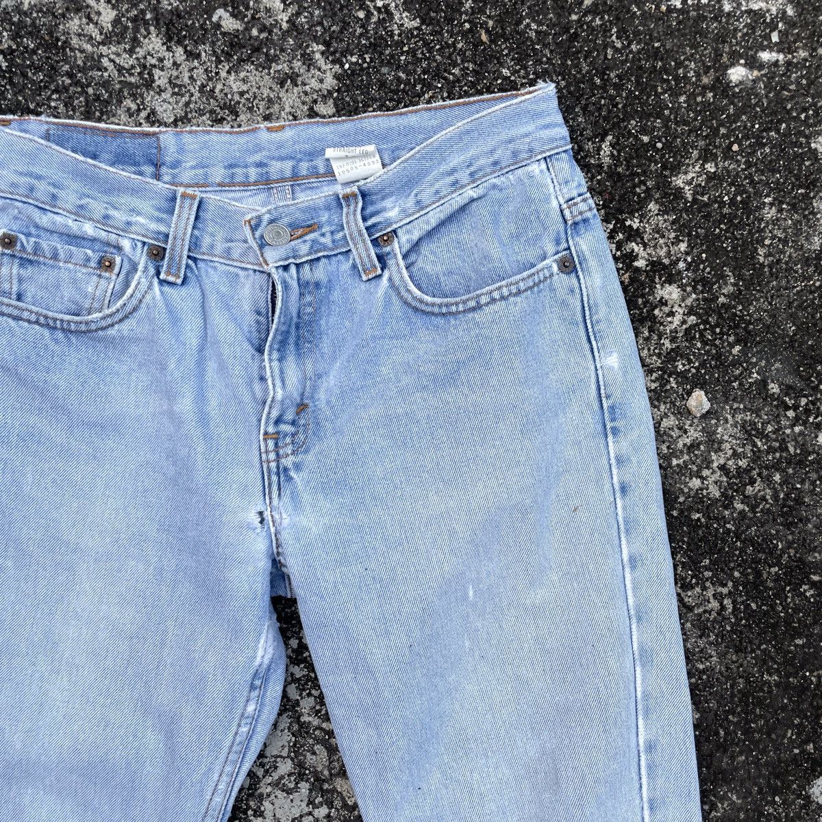 Levi's Vintage Y2K Lot 505 Levis Distressed Denim Jeans Size US 29 - 2 Thumbnail