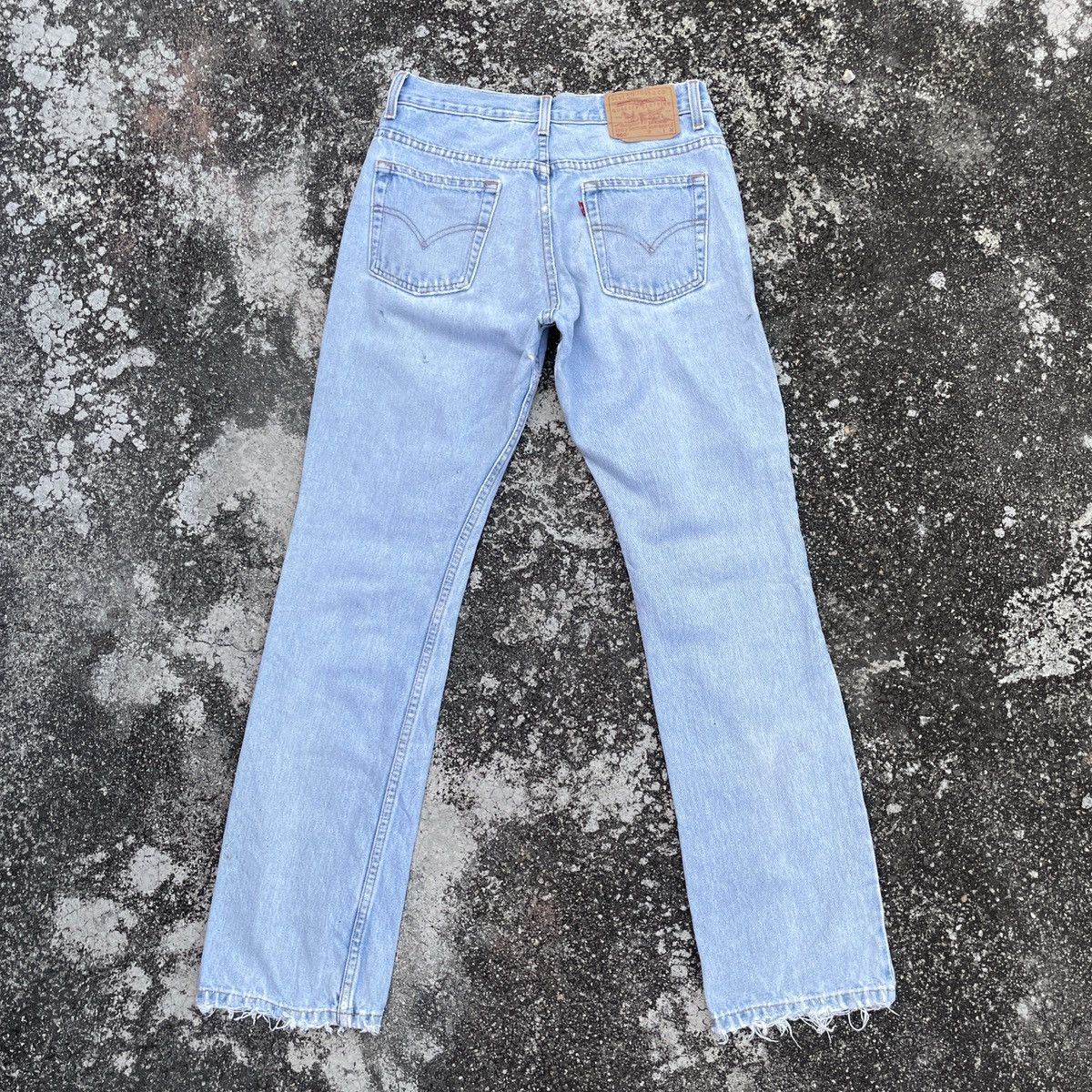 Levi's Vintage Y2K Lot 505 Levis Distressed Denim Jeans Size US 29 - 7 Thumbnail