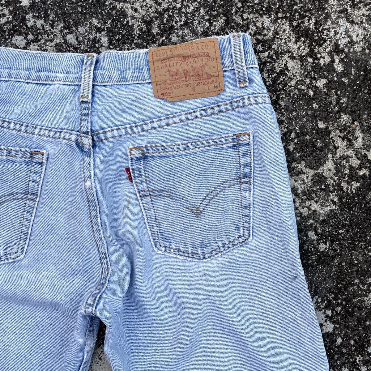 Levi's Vintage Y2K Lot 505 Levis Distressed Denim Jeans Size US 29 - 8 Thumbnail