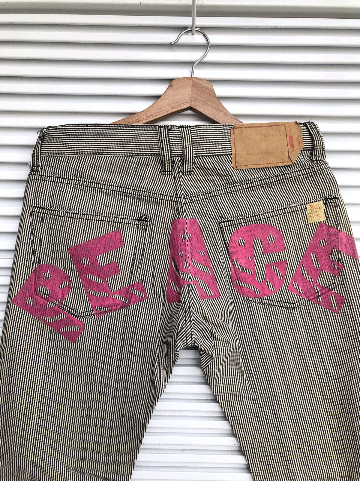 Other Vintage Devil Skulls Denim /HystericKapital BapeSta Size US 32 / EU 48 - 2 Thumbnail
