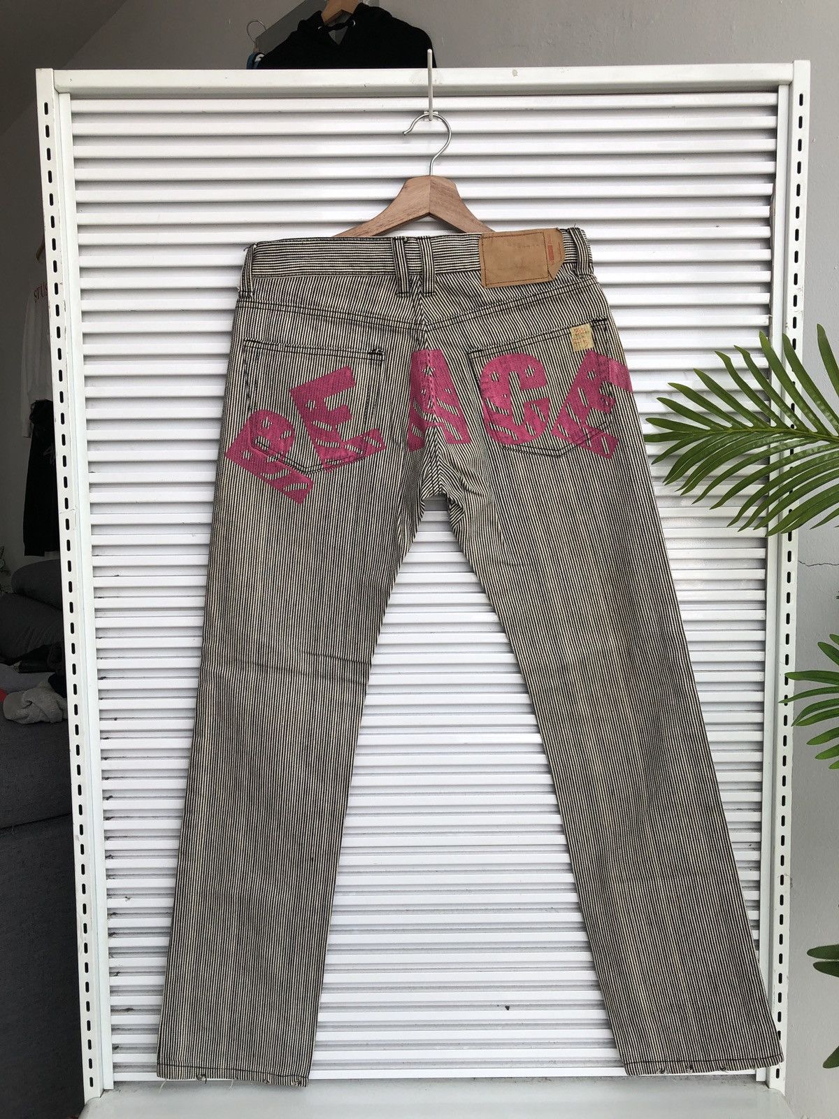 Other Vintage Devil Skulls Denim /HystericKapital BapeSta Size US 32 / EU 48 - 1 Thumbnail