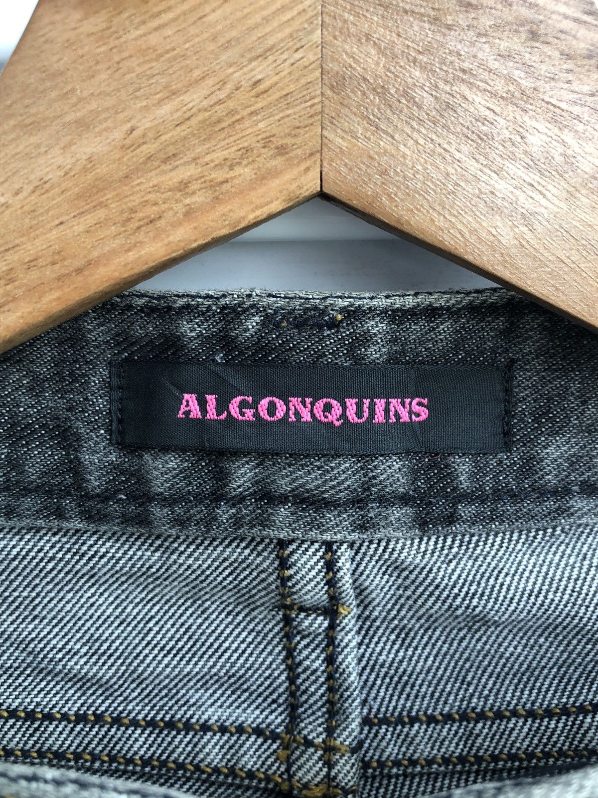Japanese Brand Vintage Algonquins Butterfly Denim Size US 30 / EU 46 - 5 Thumbnail