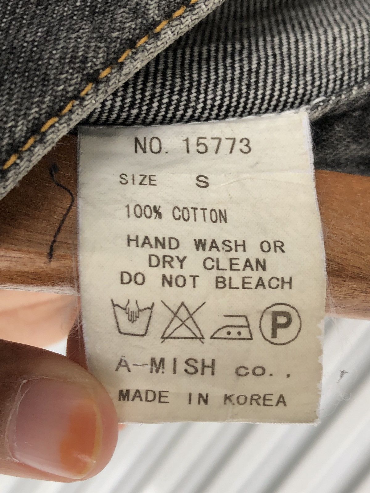 Japanese Brand Vintage Algonquins Butterfly Denim Size US 30 / EU 46 - 7 Thumbnail