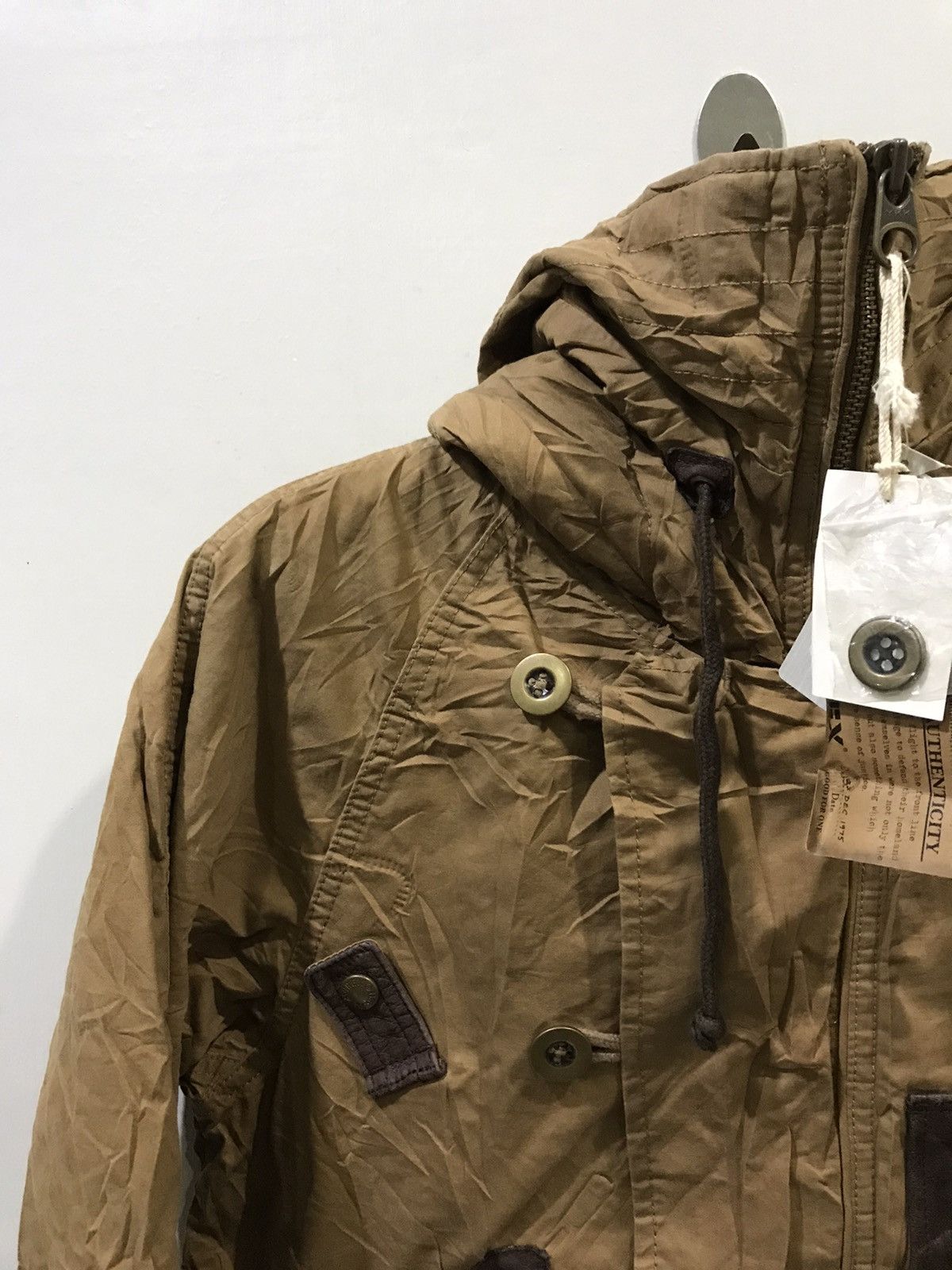 Avirex AVIREX Multizipockets Military Hoodie Jacket Size US L / EU 52-54 / 3 - 4 Thumbnail
