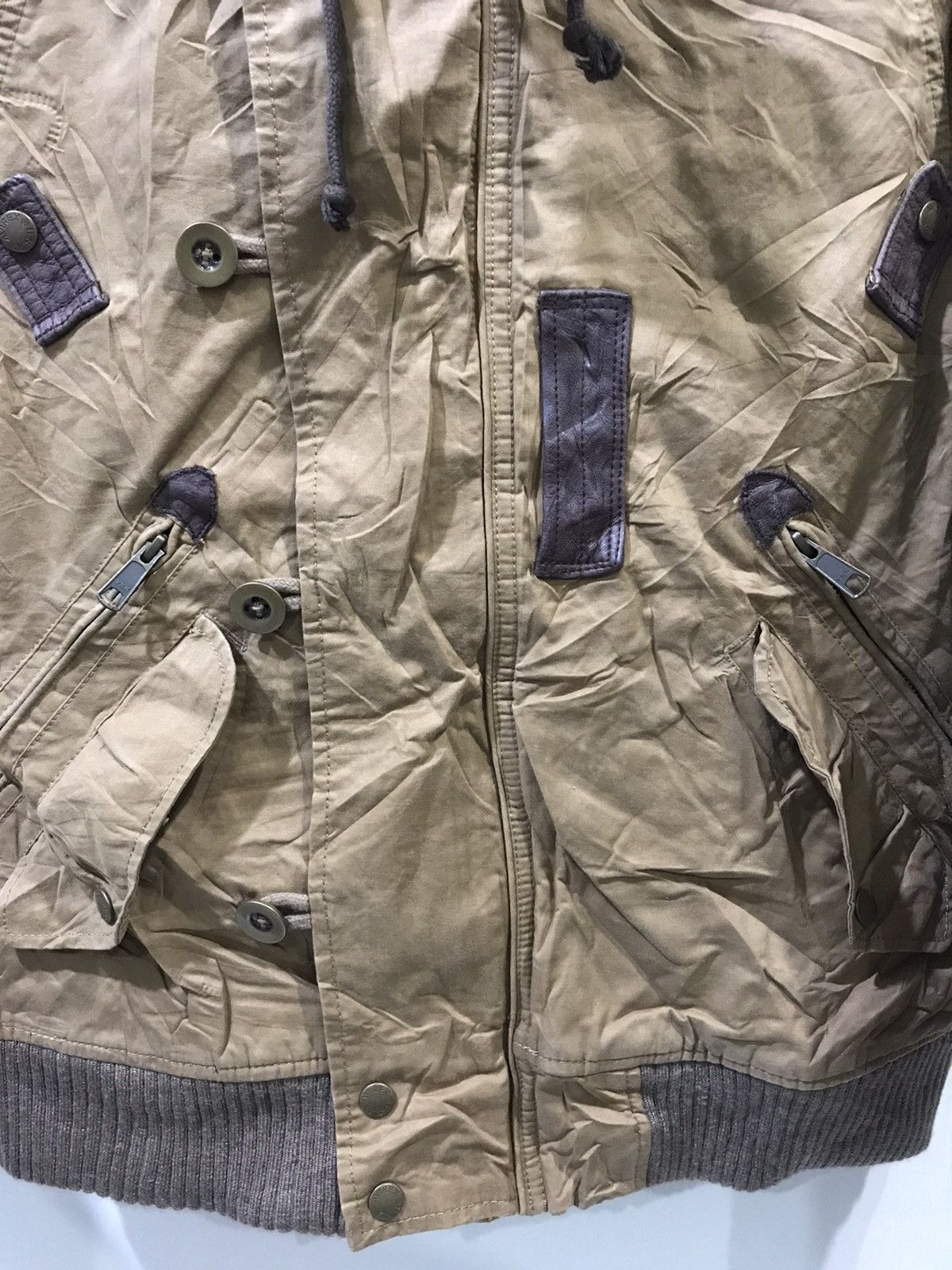 Avirex AVIREX Multizipockets Military Hoodie Jacket Size US L / EU 52-54 / 3 - 7 Thumbnail