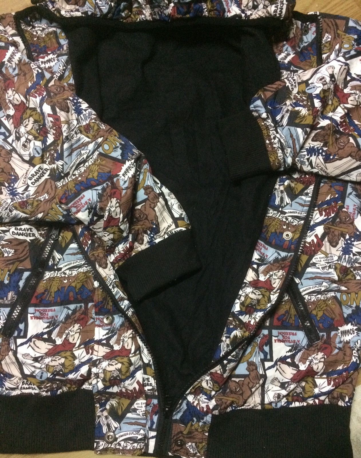 Anime Jacket Allover Print Dc Comic Superhero Movie Size US M / EU 48-50 / 2 - 3 Thumbnail