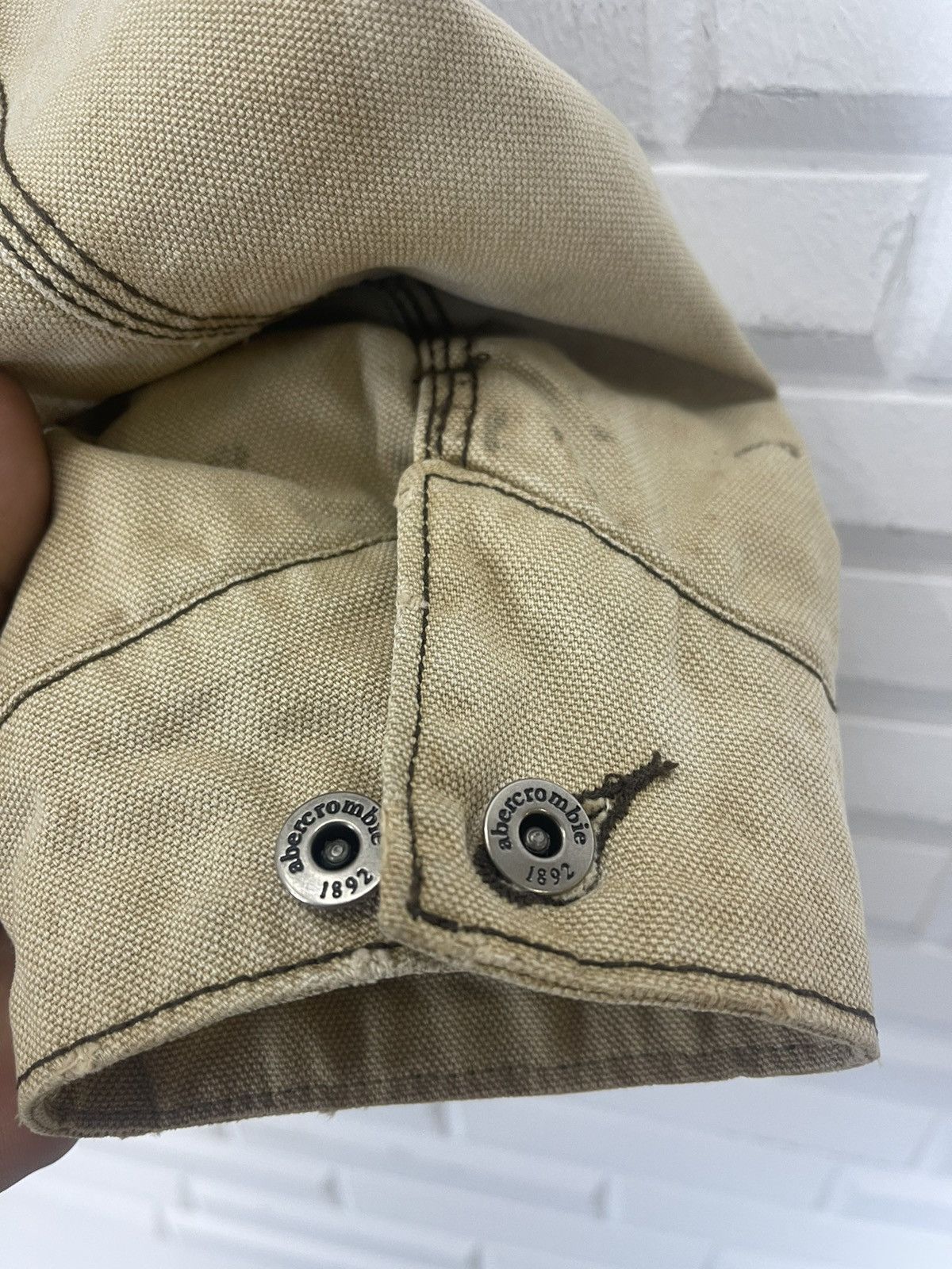 Abercrombie & Fitch × Vintage ABERCROMBIE & FITCH CHORE BLANKET JACKET Size US XL / EU 56 / 4 - 9 Thumbnail
