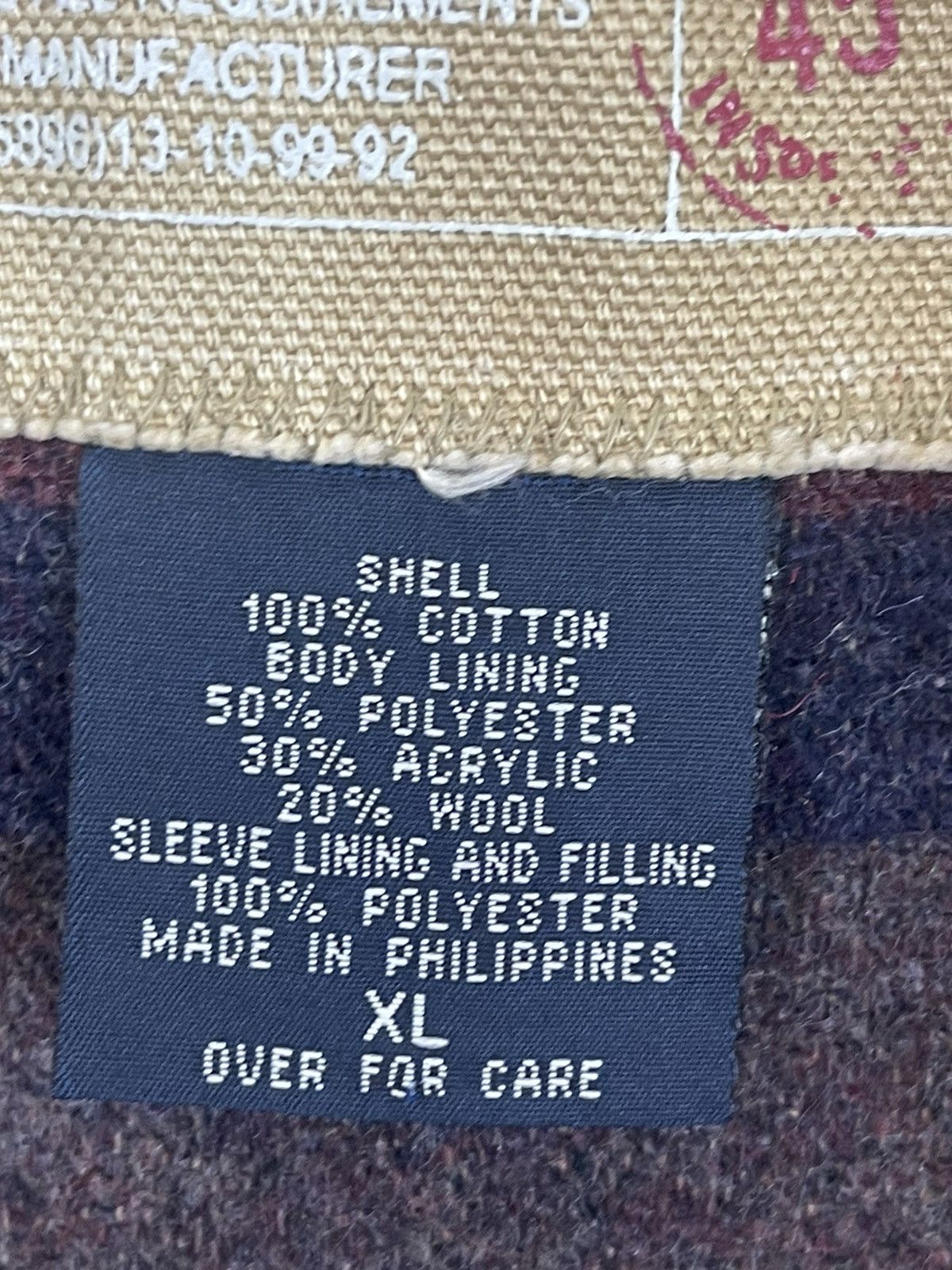 Abercrombie & Fitch × Vintage ABERCROMBIE & FITCH CHORE BLANKET JACKET Size US XL / EU 56 / 4 - 11 Thumbnail