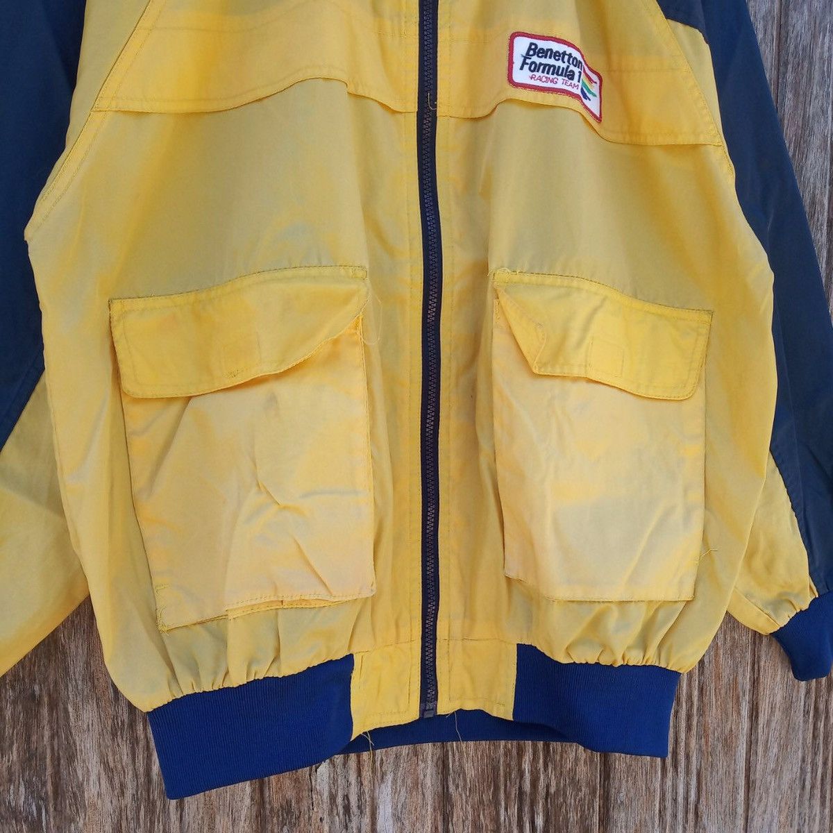 Benetton Benetton Formula 1 Racing Team Double Pocket Jacket Size US M / EU 48-50 / 2 - 3 Thumbnail