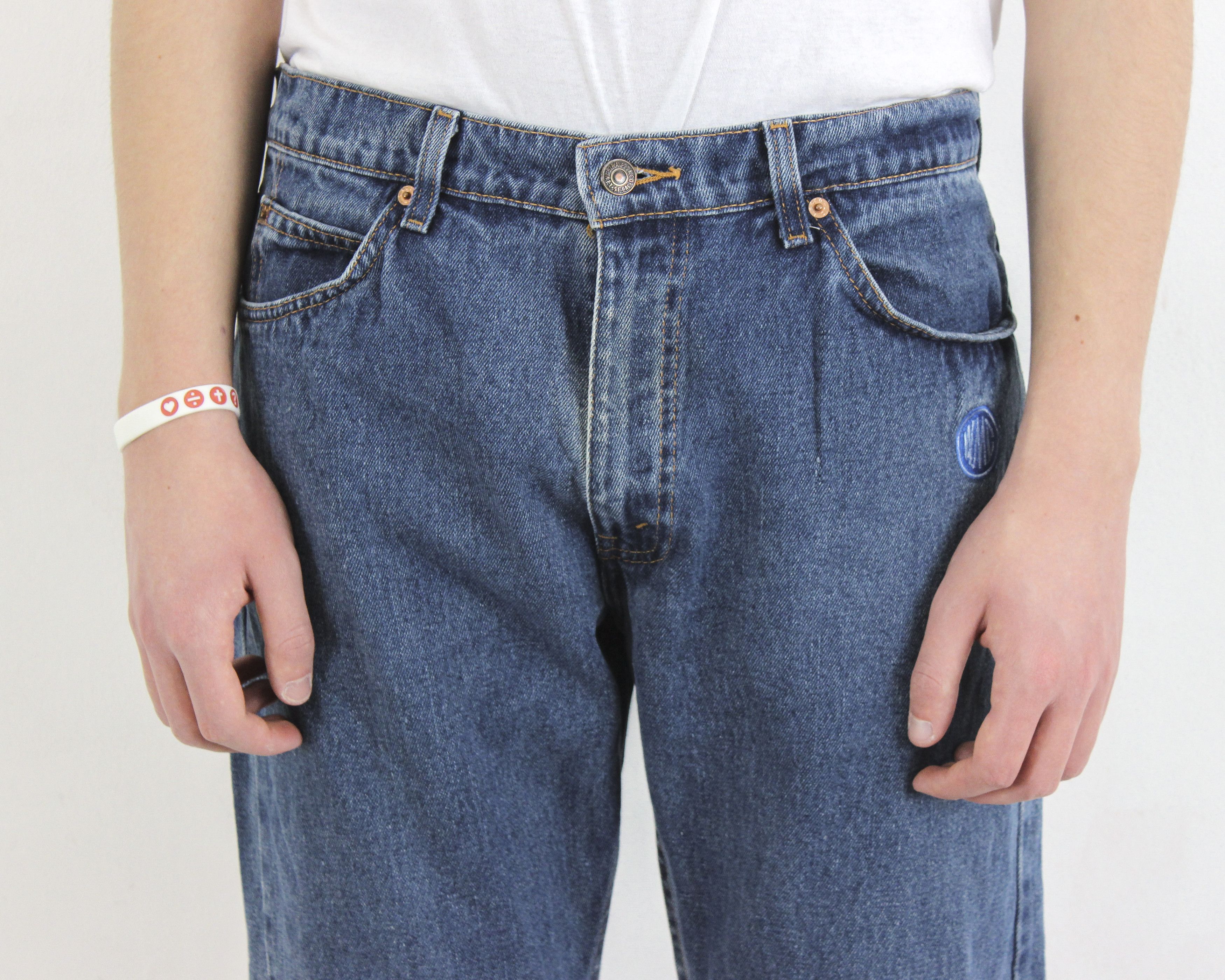 Levi's 657 Mens W34 L33 Regular Tapered Jeans Denim Pants Trousers Size US 34 / EU 50 - 3 Thumbnail