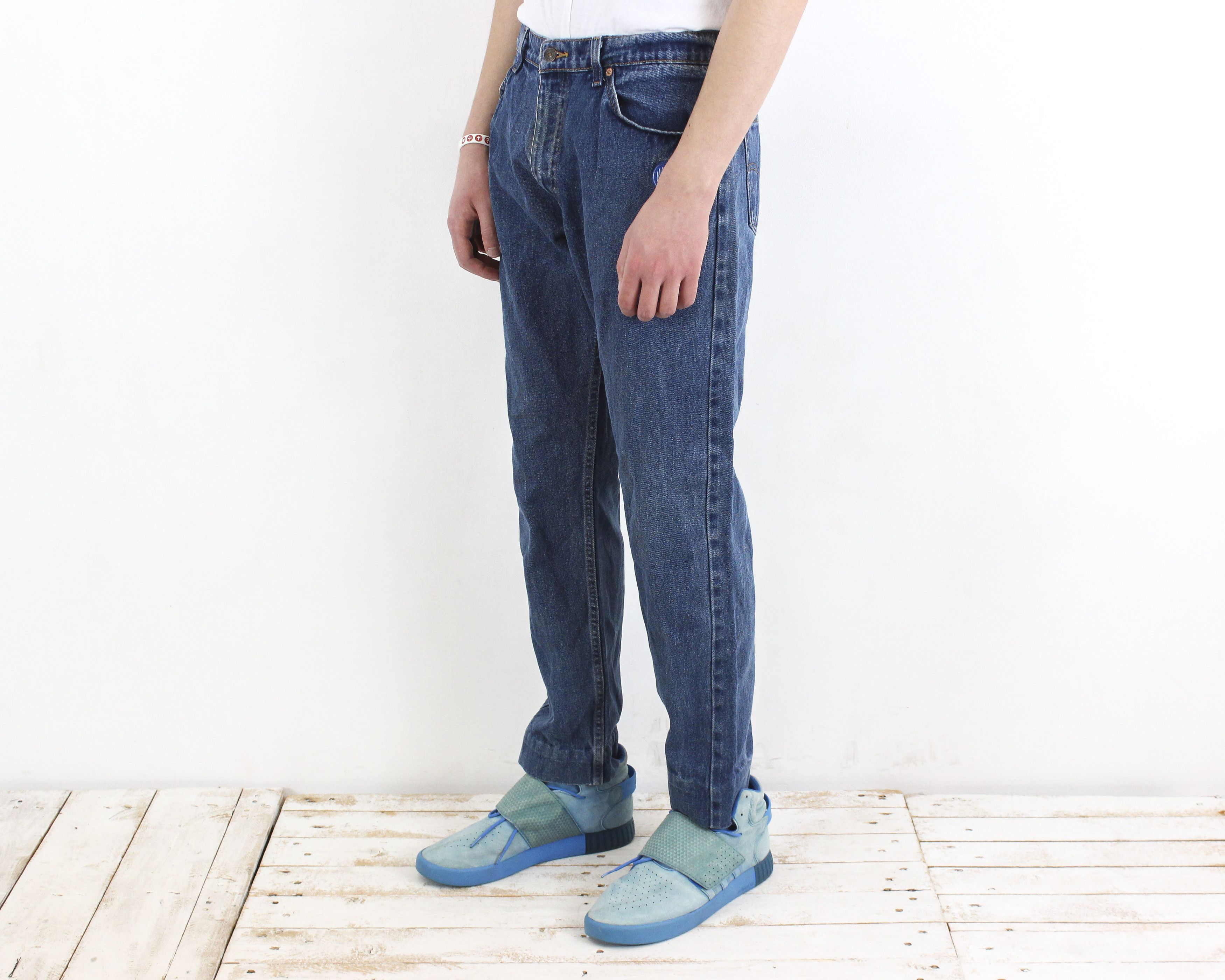 Levi's 657 Mens W34 L33 Regular Tapered Jeans Denim Pants Trousers Size US 34 / EU 50 - 2 Thumbnail