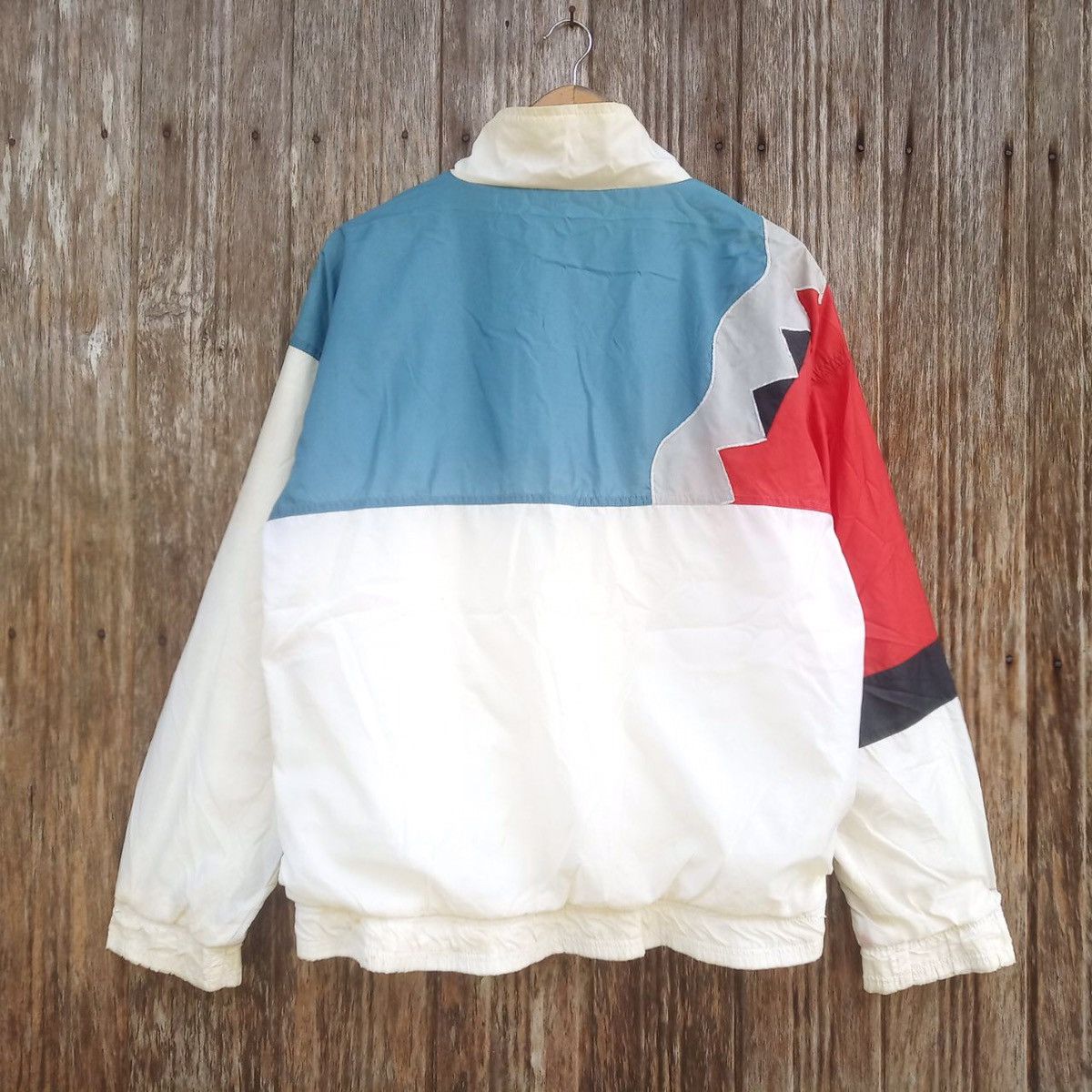 Adidas Adidas Classic Colourblock Windbreaker Zipper Jacket Size US M / EU 48-50 / 2 - 2 Thumbnail