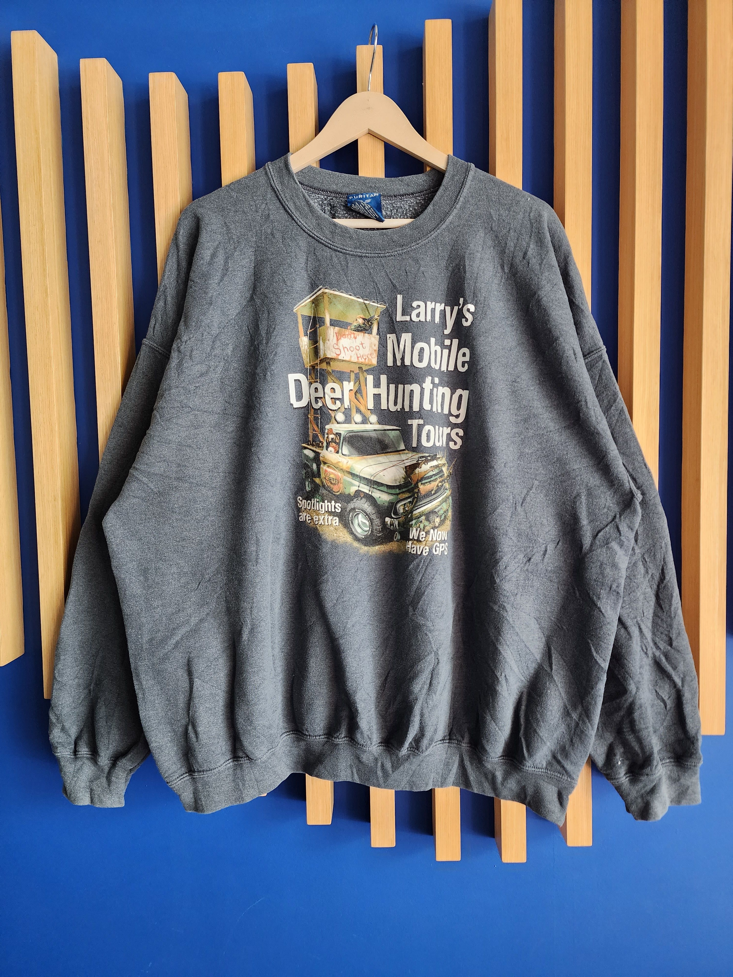 Vintage 90s Puritan Deer Hunting Sweatshirt