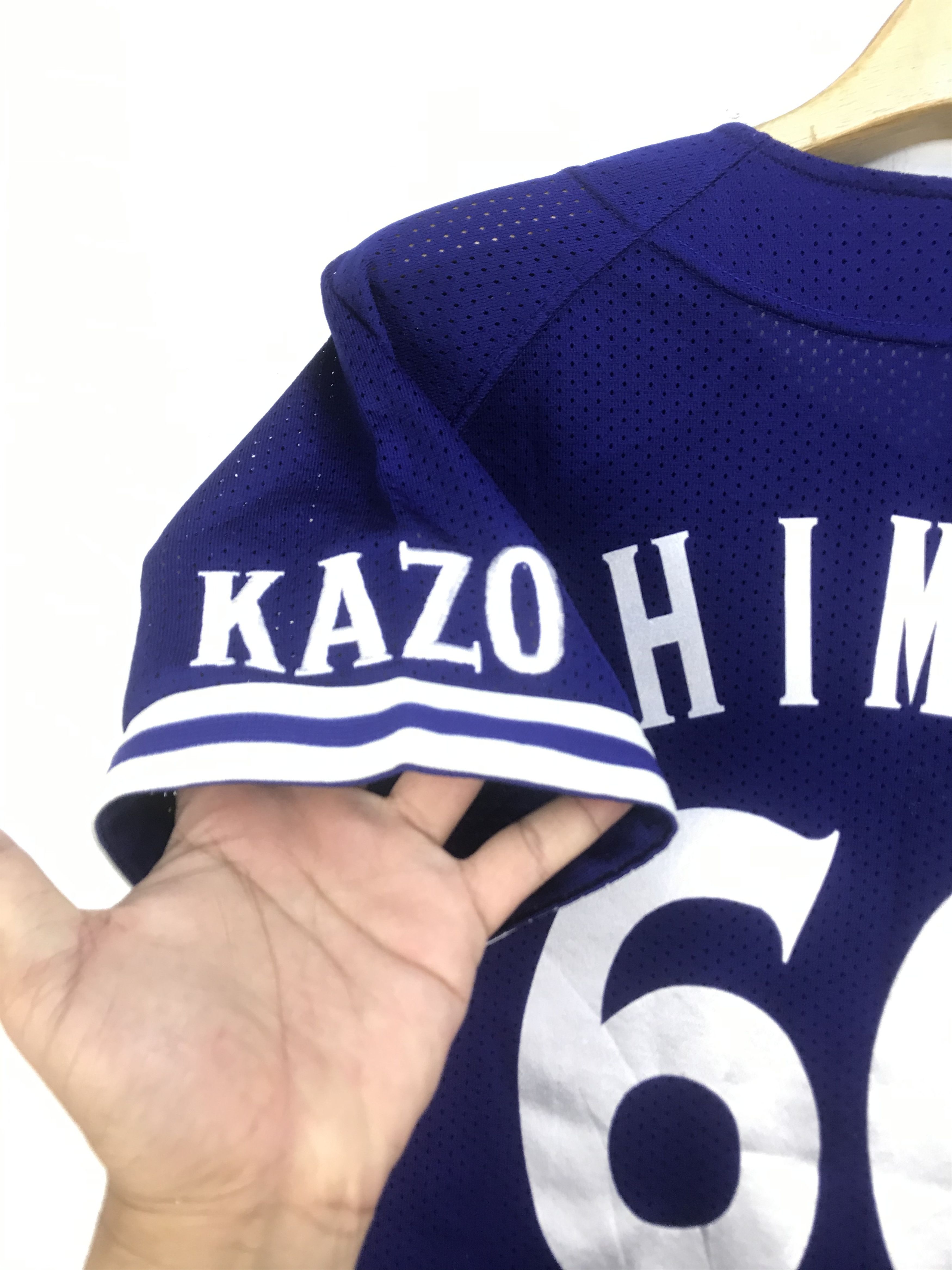 Mizuno VINTAGE RAINBOW BASEBALL JERSEY Size US M / EU 48-50 / 2 - 6 Thumbnail