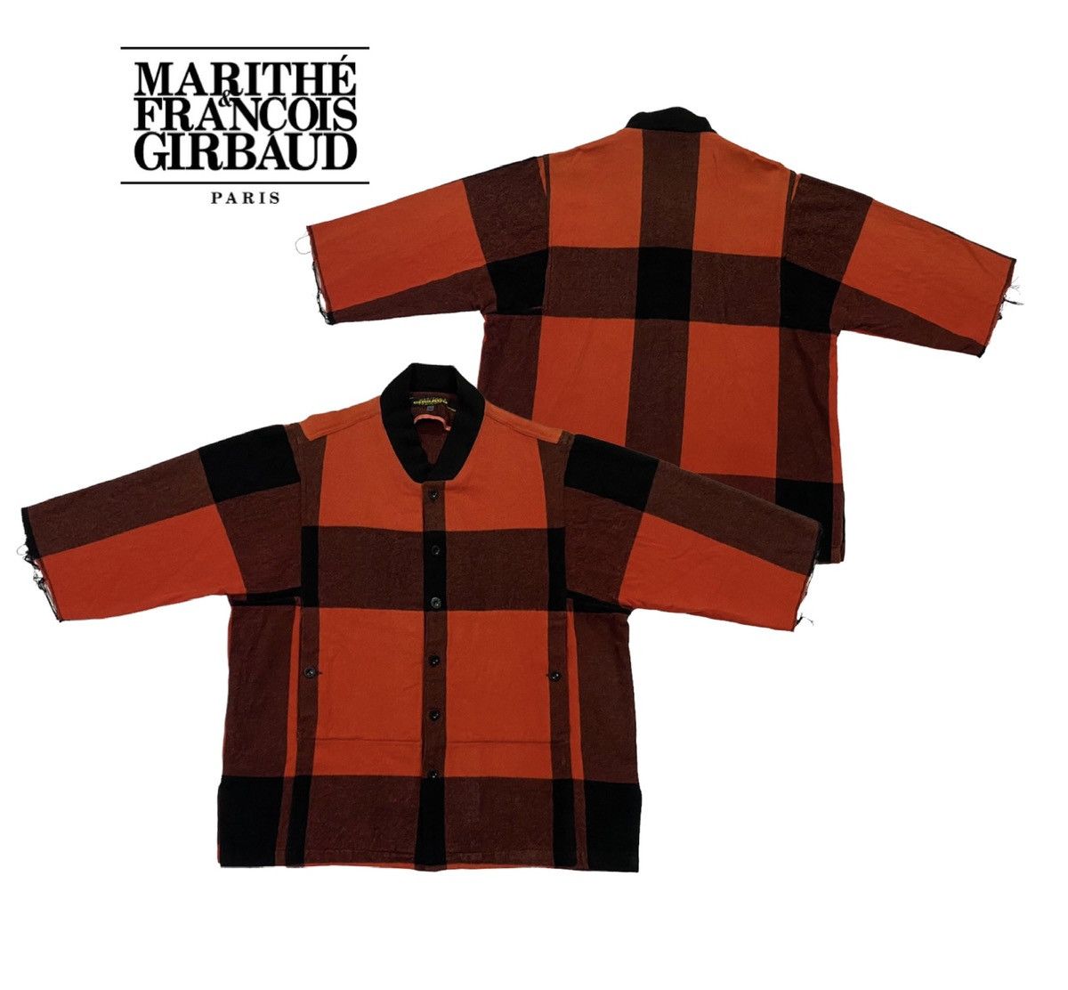 Japanese Brand × Marithe + Francois Girbaud Marithe Francois Girbaud Mackinaw Cruiser Jacket Size US XL / EU 56 / 4 - 1 Thumbnail