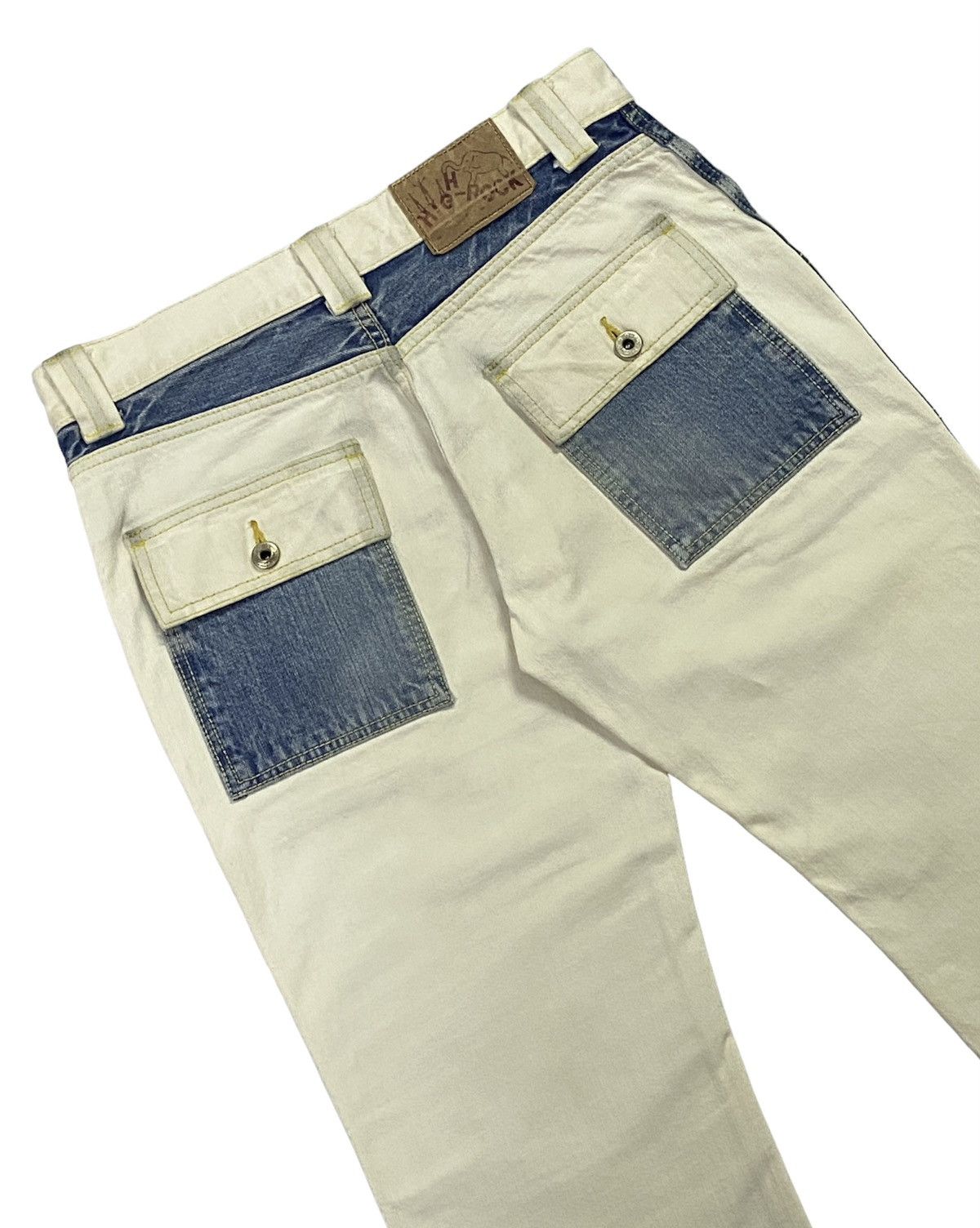 Japanese Brand × KOJIMA GENES × Vintage Kohima Genes Japan Hybrid Denim Jeans Size US 32 / EU 48 - 20 Thumbnail