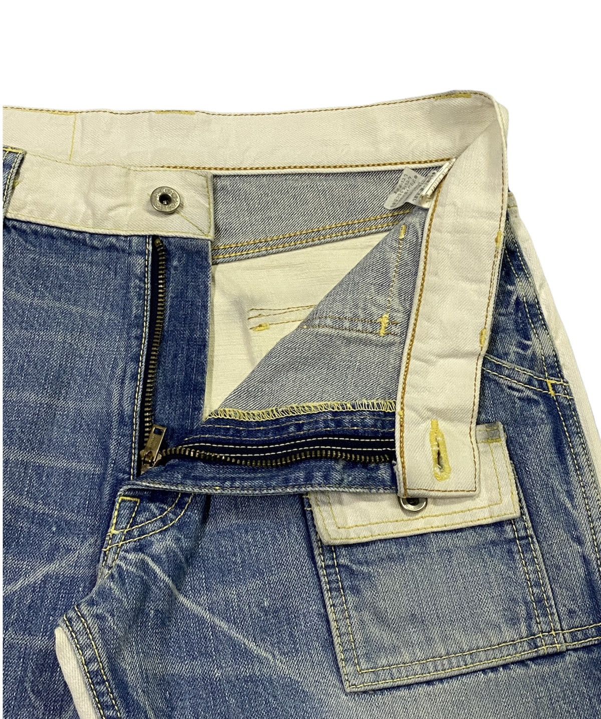Japanese Brand × KOJIMA GENES × Vintage Kohima Genes Japan Hybrid Denim Jeans Size US 32 / EU 48 - 17 Thumbnail