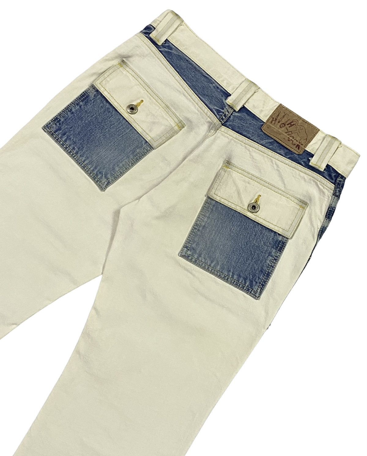 Japanese Brand × KOJIMA GENES × Vintage Kohima Genes Japan Hybrid Denim Jeans Size US 32 / EU 48 - 21 Thumbnail