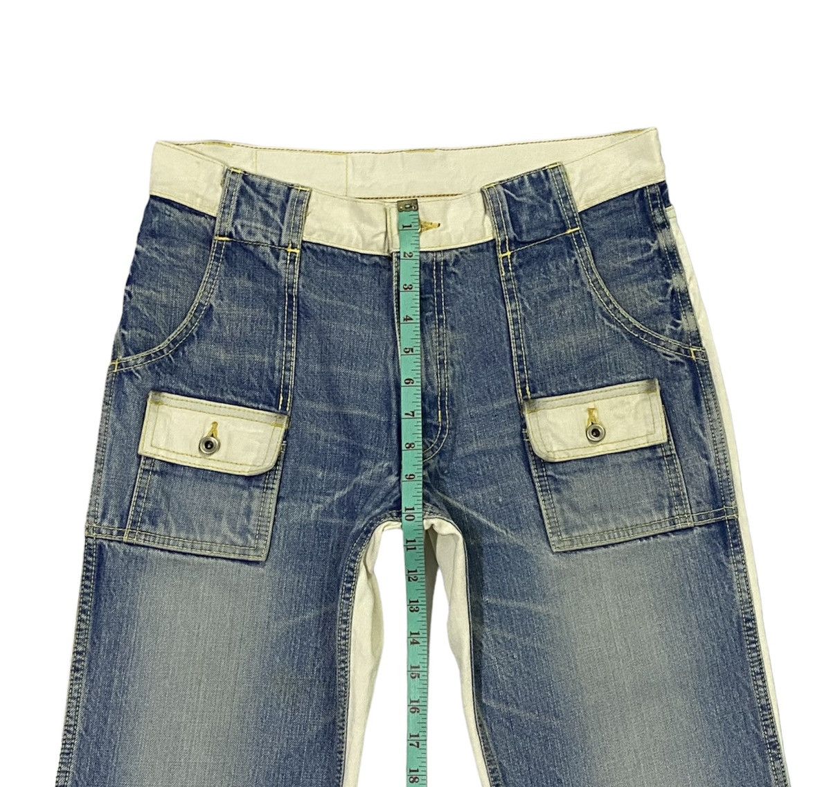 Japanese Brand × KOJIMA GENES × Vintage Kohima Genes Japan Hybrid Denim Jeans Size US 32 / EU 48 - 5 Thumbnail