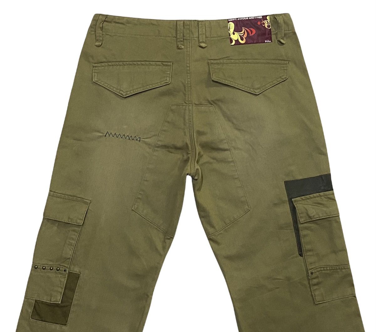 Japanese Brand Kelen Patchwork Khakis Pants Size US 34 / EU 50 - 23 Thumbnail